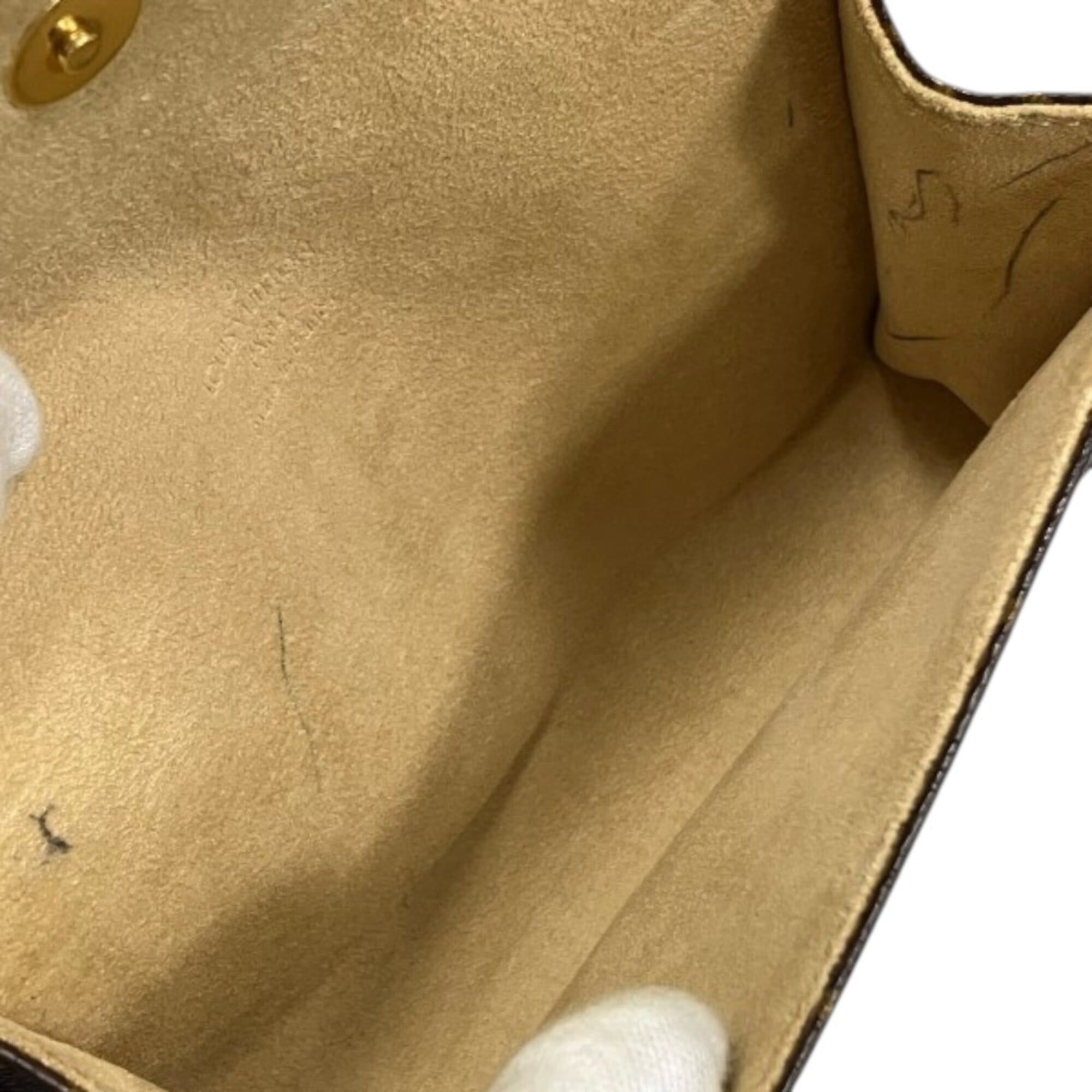 Louis Vuitton Louis Vuitton Pochette Florentine Clutch Bag, Monogram Canvas, M51855 Size ONE SIZE - 8 Thumbnail