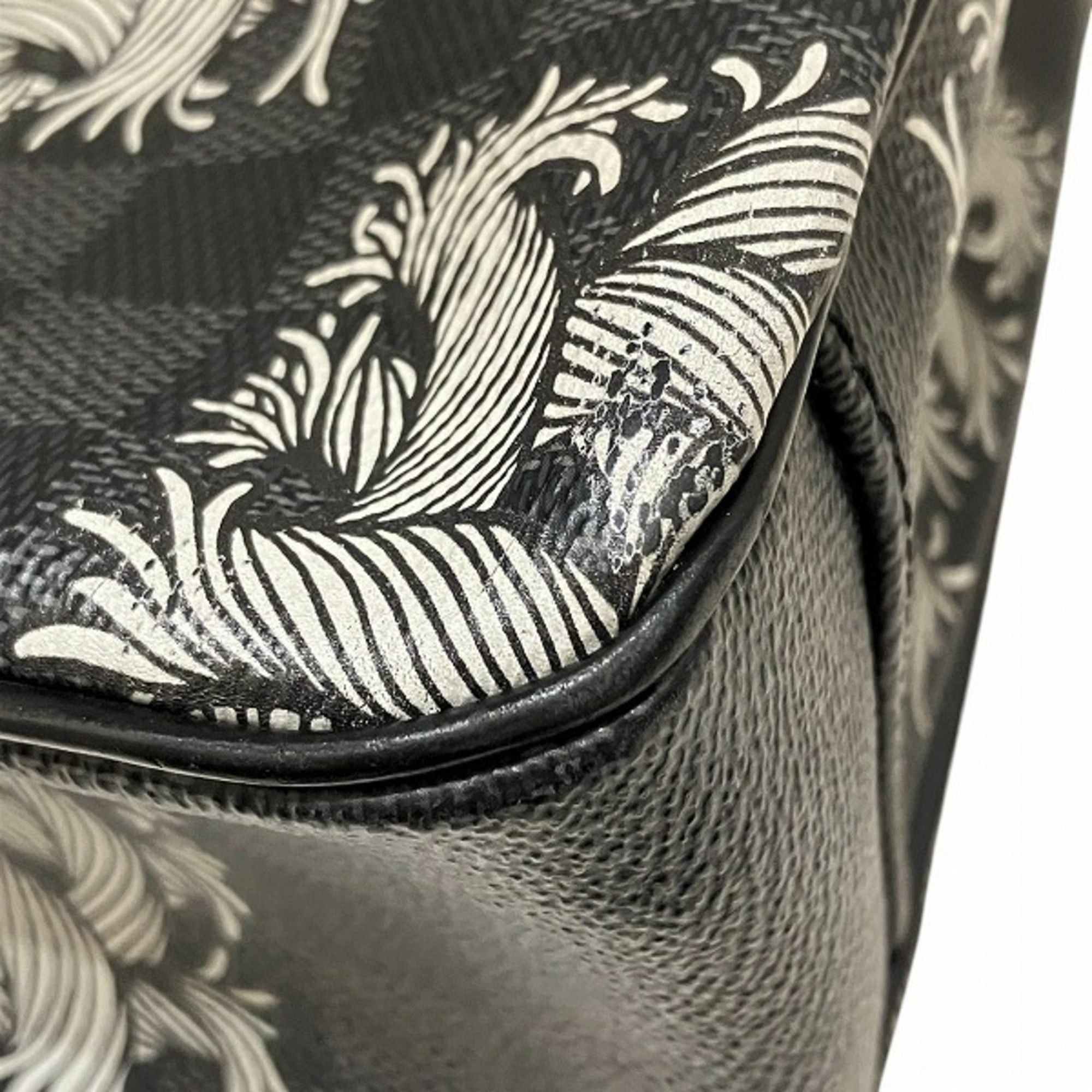 Louis Vuitton Louis Vuitton Damier Graphite Christopher Nemeth Tadao PM N41570 Handbag Tote Bag Men's Women's Size ONE SIZE - 6 Thumbnail