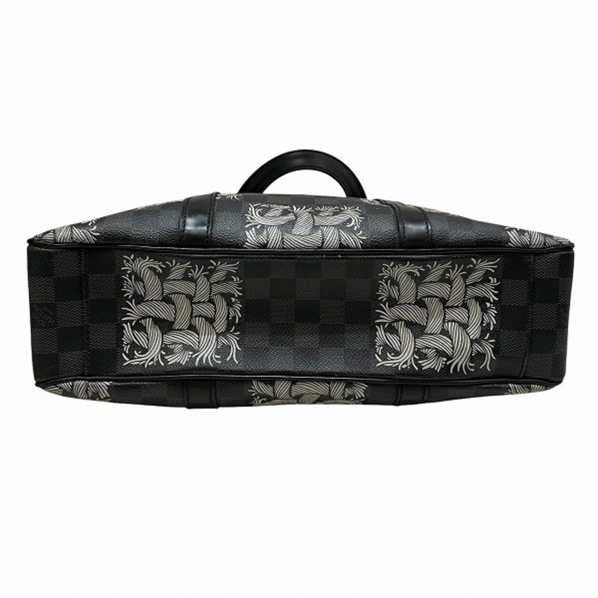 Louis Vuitton Louis Vuitton Damier Graphite Christopher Nemeth Tadao PM N41570 Handbag Tote Bag Men's Women's Size ONE SIZE - 3 Thumbnail