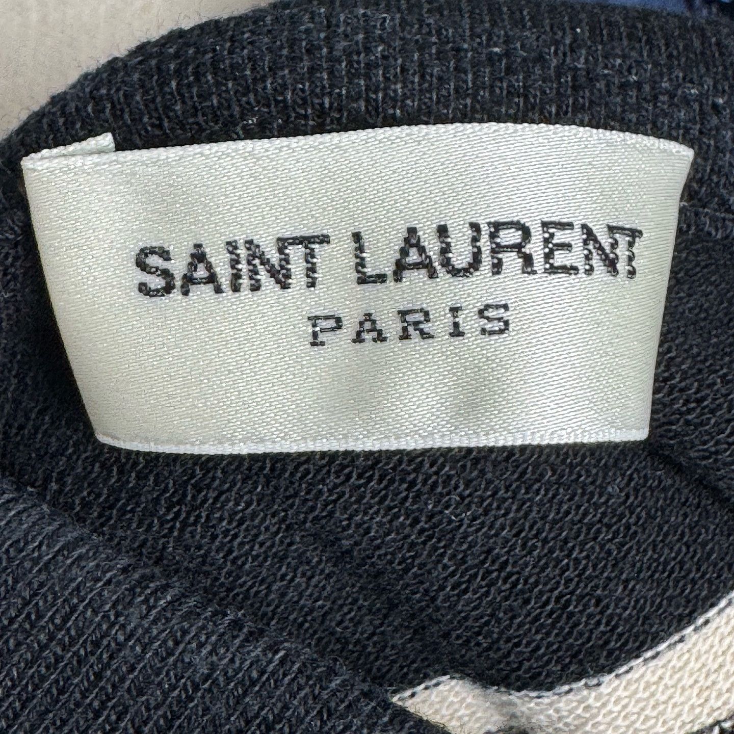 Saint Laurent Paris Saint Laurent Contrast Striped Polo Size M Size US M / EU 48-50 / 2 - 3 Thumbnail
