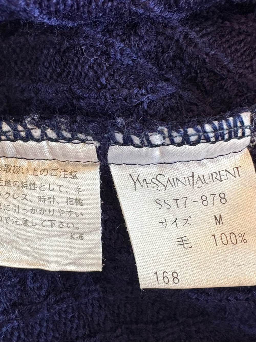 Yves Saint Laurent Yves Saint Laurent Cable Knit Sweater Size M Size M / US 6-8 / IT 42-44 - 5 Thumbnail