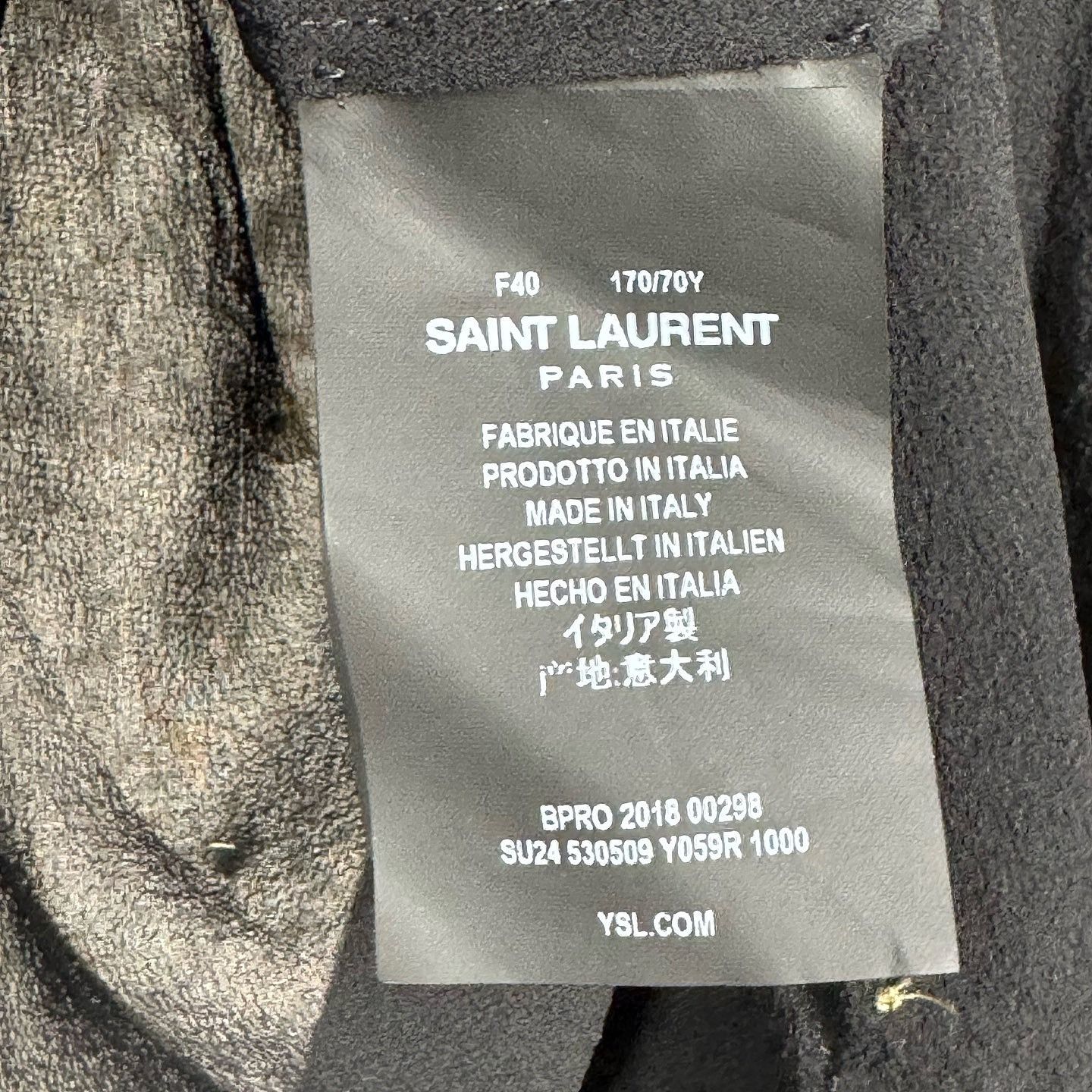 Saint Laurent Paris Saint Laurent Sequin Floral Button Up Shirt F40 Size M / US 6-8 / IT 42-44 - 4 Thumbnail