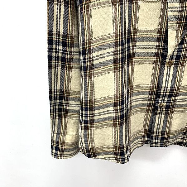 Saint Laurent Paris Saint Laurent Plaid Tie Neck Shirt M Size M / US 6-8 / IT 42-44 - 6 Thumbnail