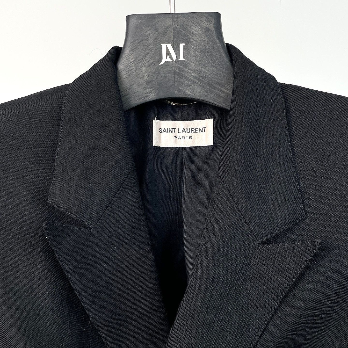 Saint Laurent Paris Saint Laurent Logo Embroidered Blazer Size 46 Size XL / US 12-14 / IT 48-50 - 3 Thumbnail