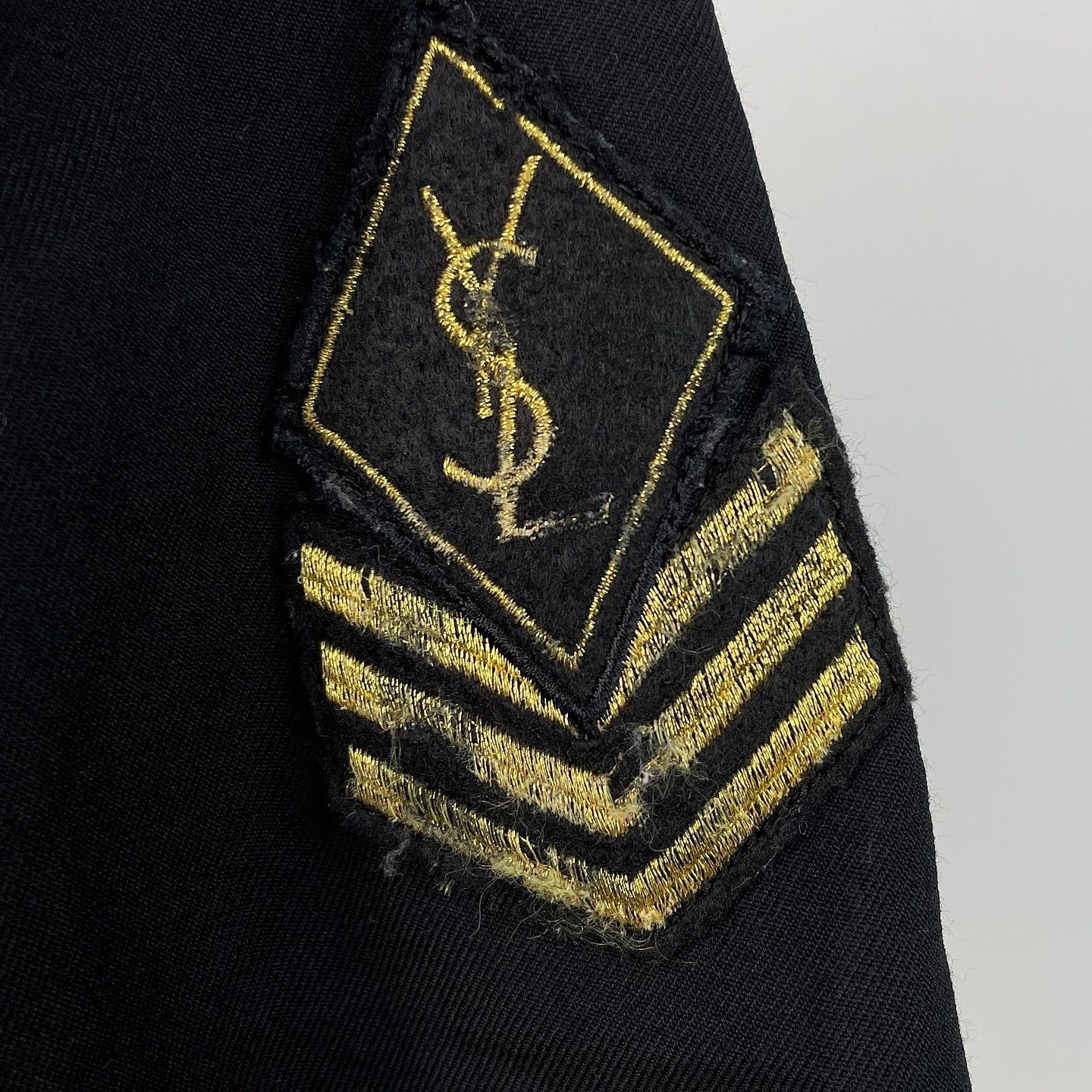 Saint Laurent Paris Saint Laurent Logo Embroidered Blazer Size 46 Size XL / US 12-14 / IT 48-50 - 5 Thumbnail