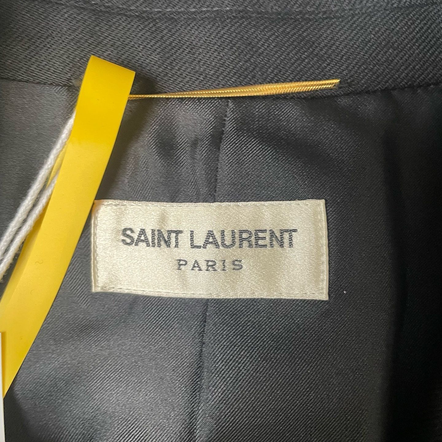 Saint Laurent Paris Saint Laurent Gold Button Blazer Size 36 Size XS / US 0-2 / IT 36-38 - 3 Thumbnail