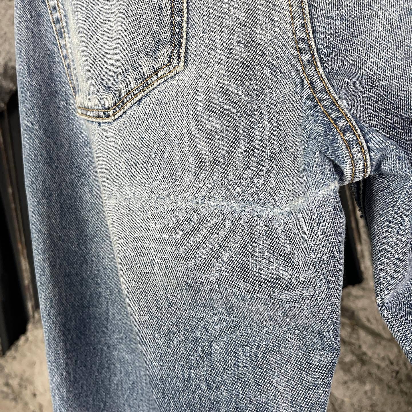 Saint Laurent Paris Saint Laurent Washed Jeans Size 27 Size 27" / US 4 / IT 40 - 8 Thumbnail
