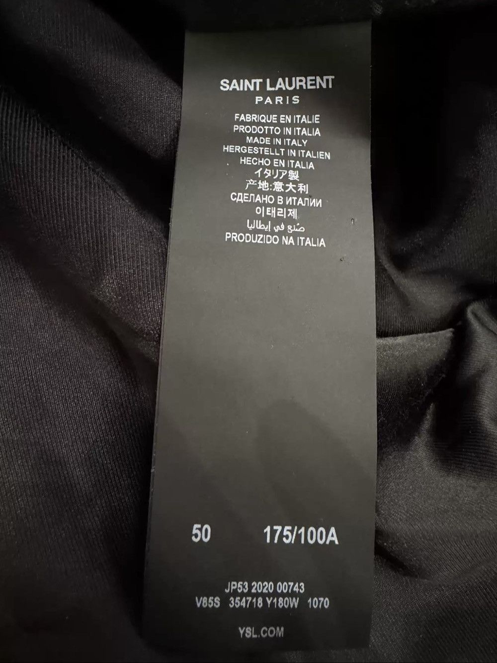 Saint Laurent Paris Saint Laurent Wool Teddy Bomber Jacket Size 50 Size US M / EU 48-50 / 2 - 4 Thumbnail