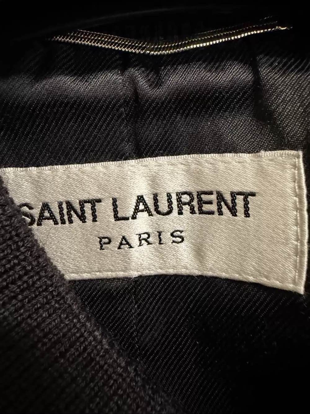 Saint Laurent Paris Saint Laurent Wool Teddy Bomber Jacket Size 50 Size US M / EU 48-50 / 2 - 3 Thumbnail