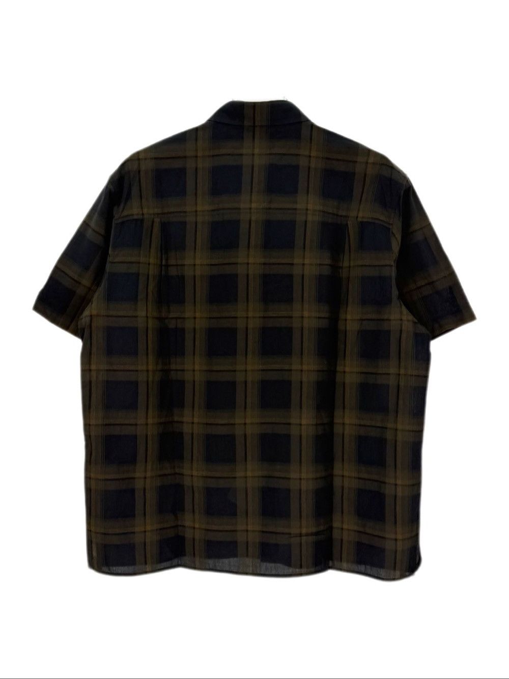 Saint Laurent Paris Saint Laurent Plaid Cotton Shirt Size M Size US M / EU 48-50 / 2 - 2 Thumbnail