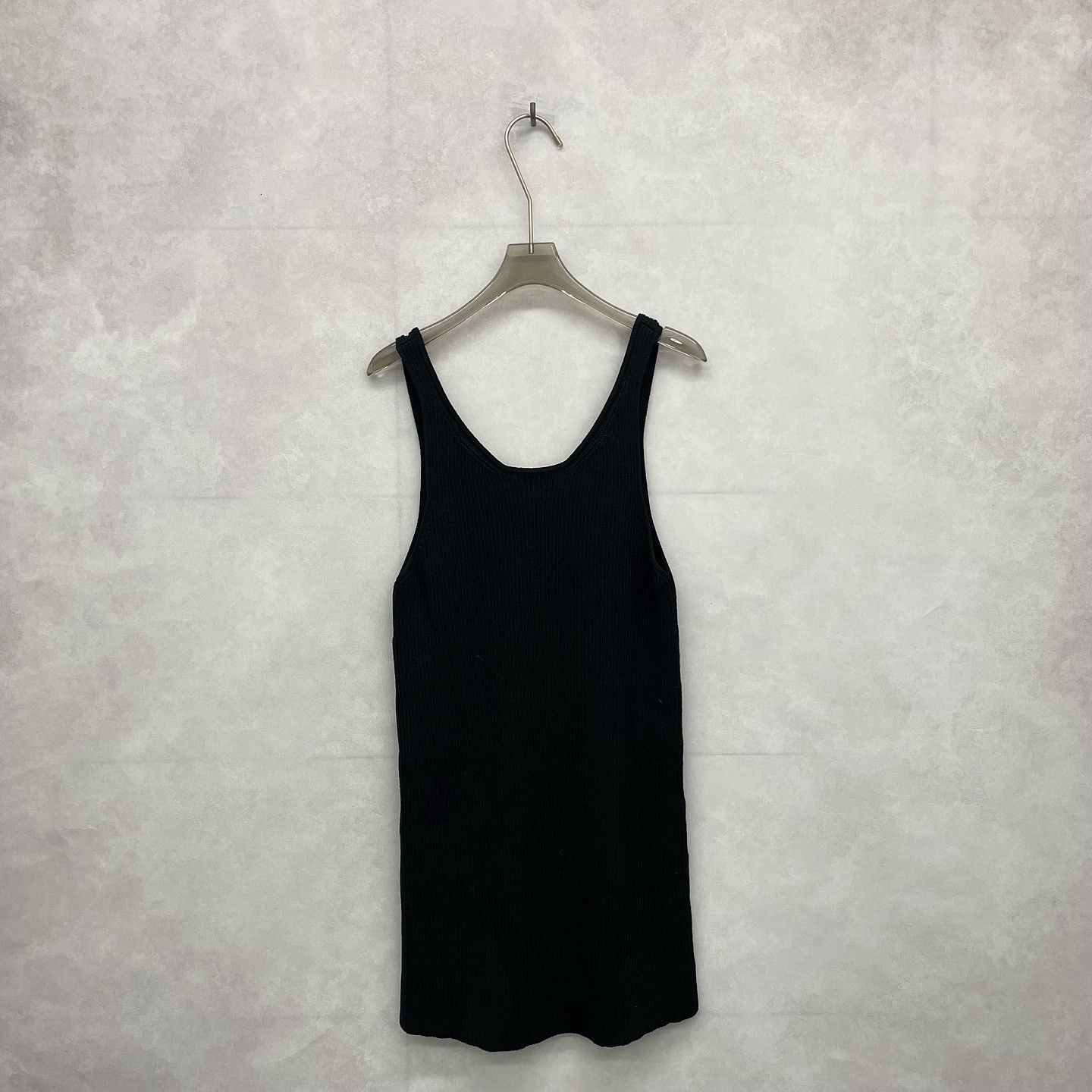 Saint Laurent Paris Saint Laurent Ribbed Wool Tank Mini Dress XL Size XL / US 12-14 / IT 48-50 - 2 Thumbnail