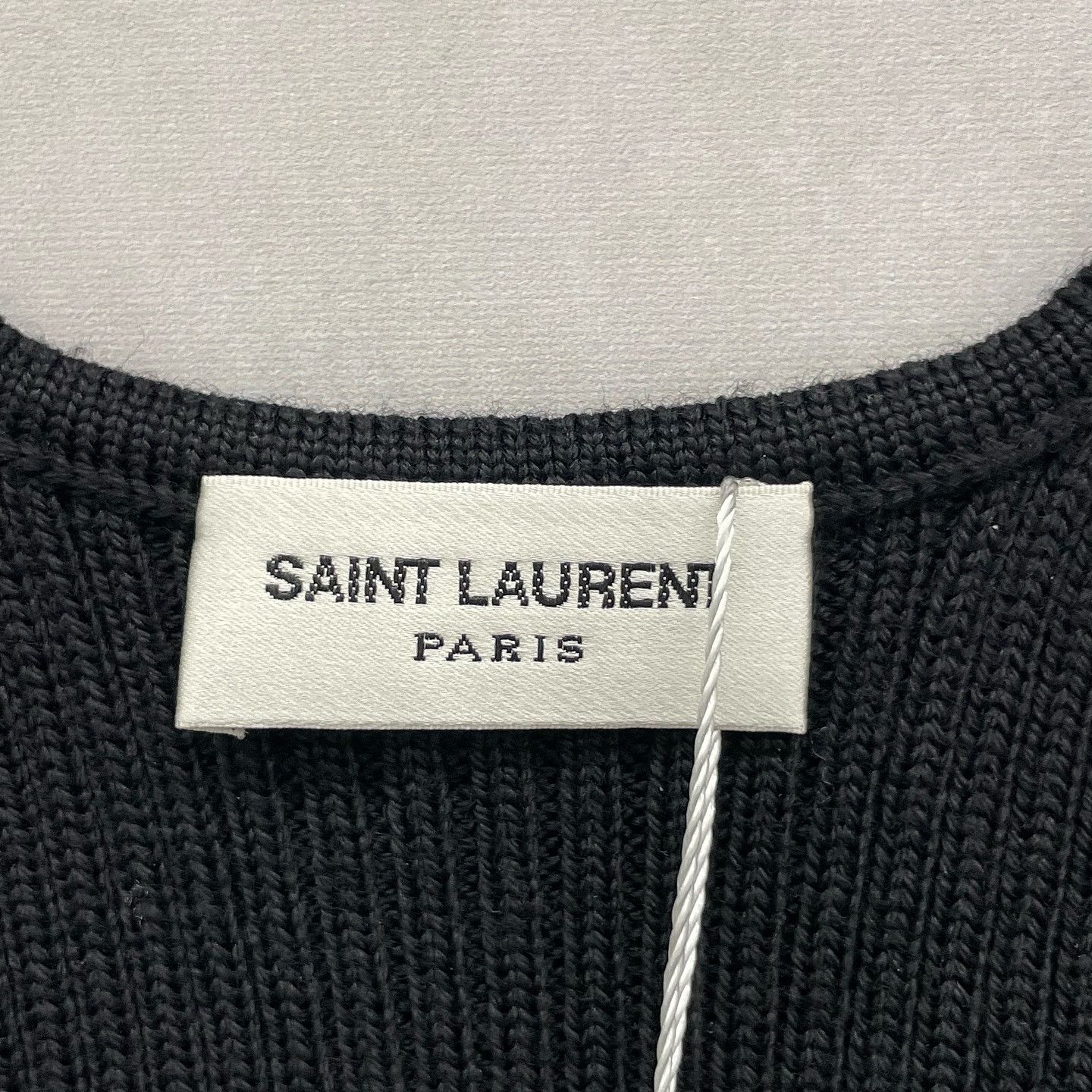 Saint Laurent Paris Saint Laurent Ribbed Wool Tank Mini Dress XL Size XL / US 12-14 / IT 48-50 - 3 Thumbnail