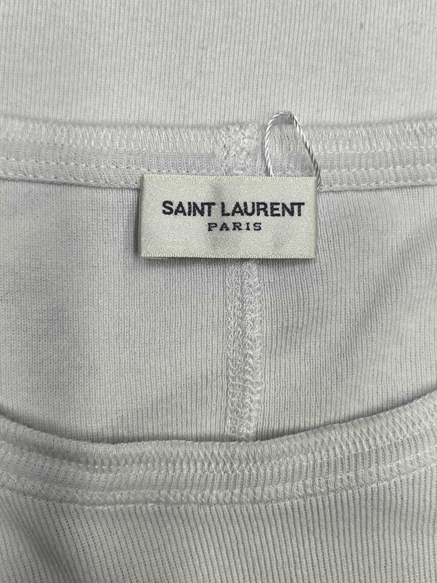 Saint Laurent Paris Saint Laurent YSL Logo T-Shirt Size L Size US L / EU 52-54 / 3 - 3 Thumbnail