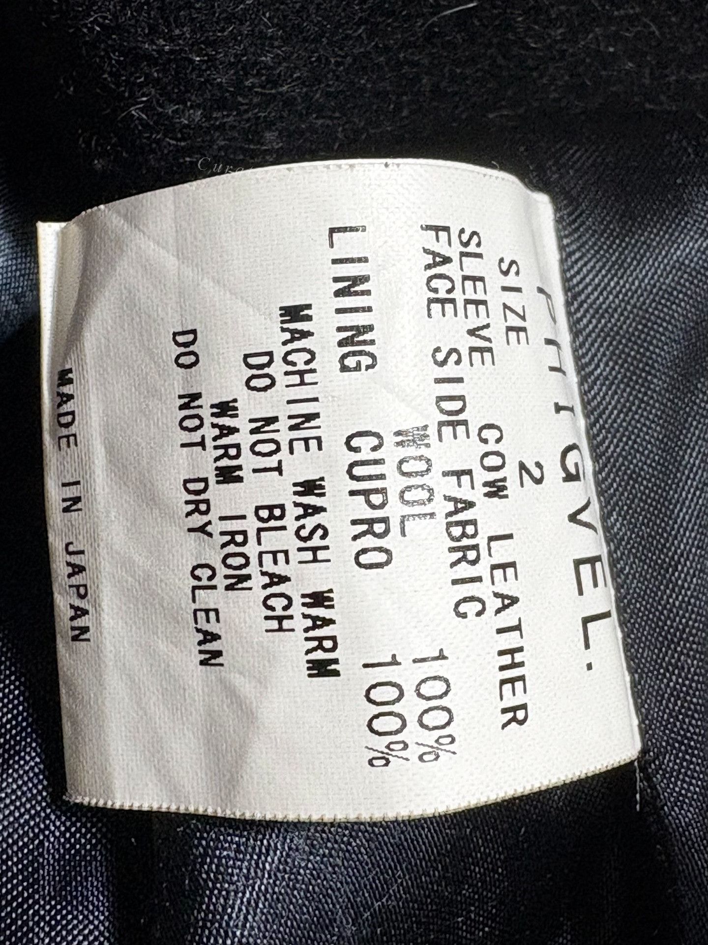 PHIGVEL MAKERS & Co. PHIGVEL Leather Sleeve Jacket Size US M / EU 48-50 / 2 - 6 Thumbnail