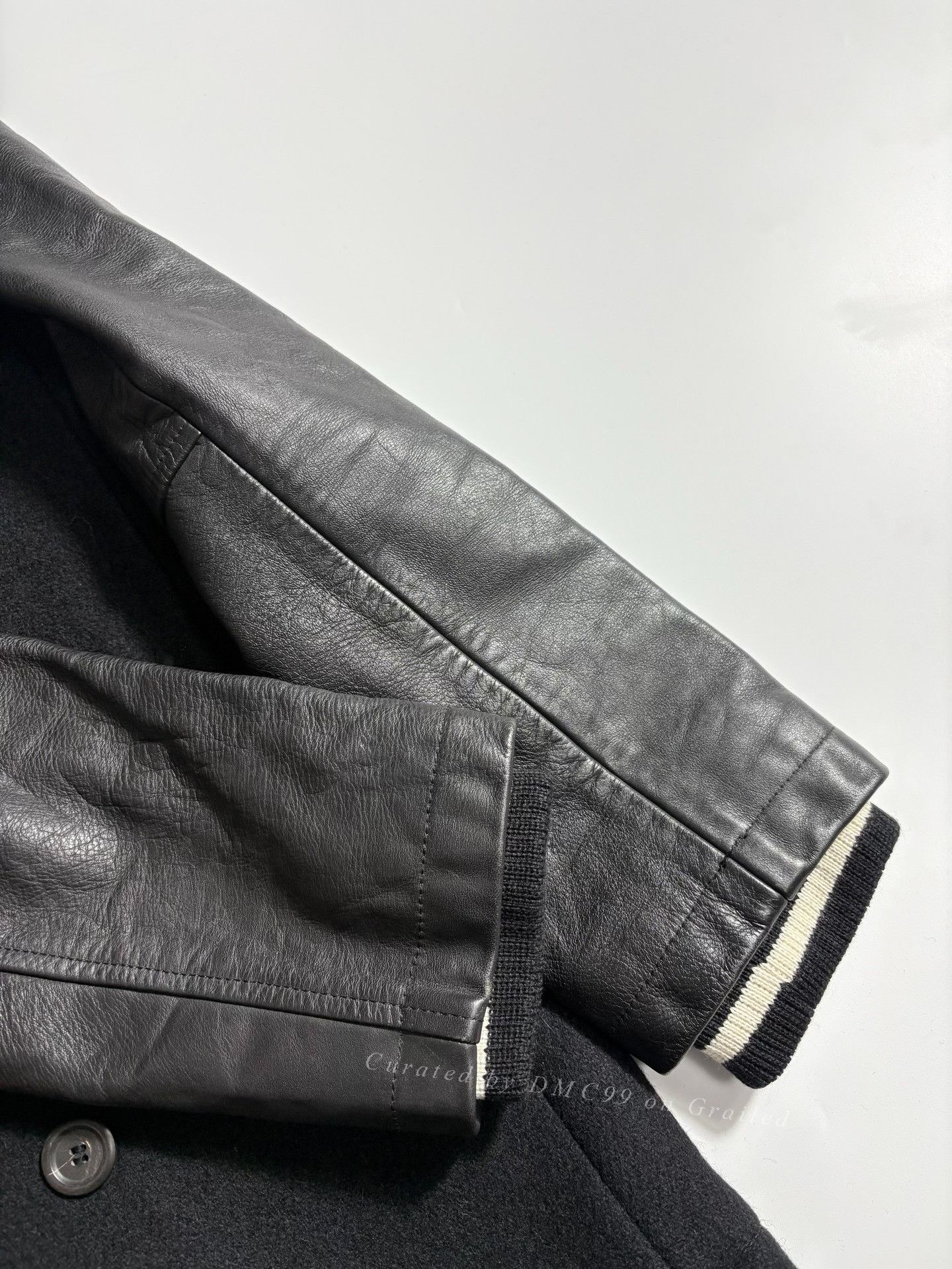 PHIGVEL MAKERS & Co. PHIGVEL Leather Sleeve Jacket Size US M / EU 48-50 / 2 - 4 Thumbnail