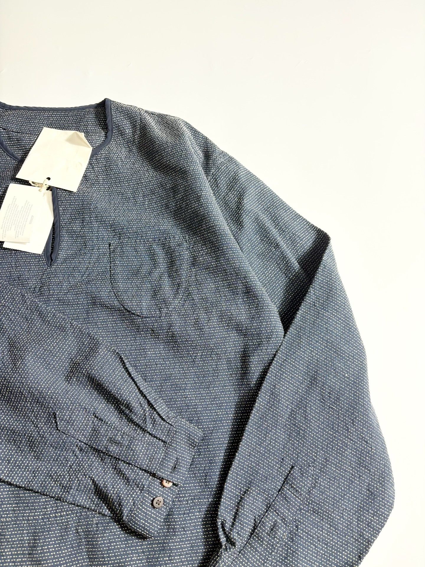 Visvim Visvim ICT Tunic Sashiko Shirt Size US M / EU 48-50 / 2 - 2 Thumbnail