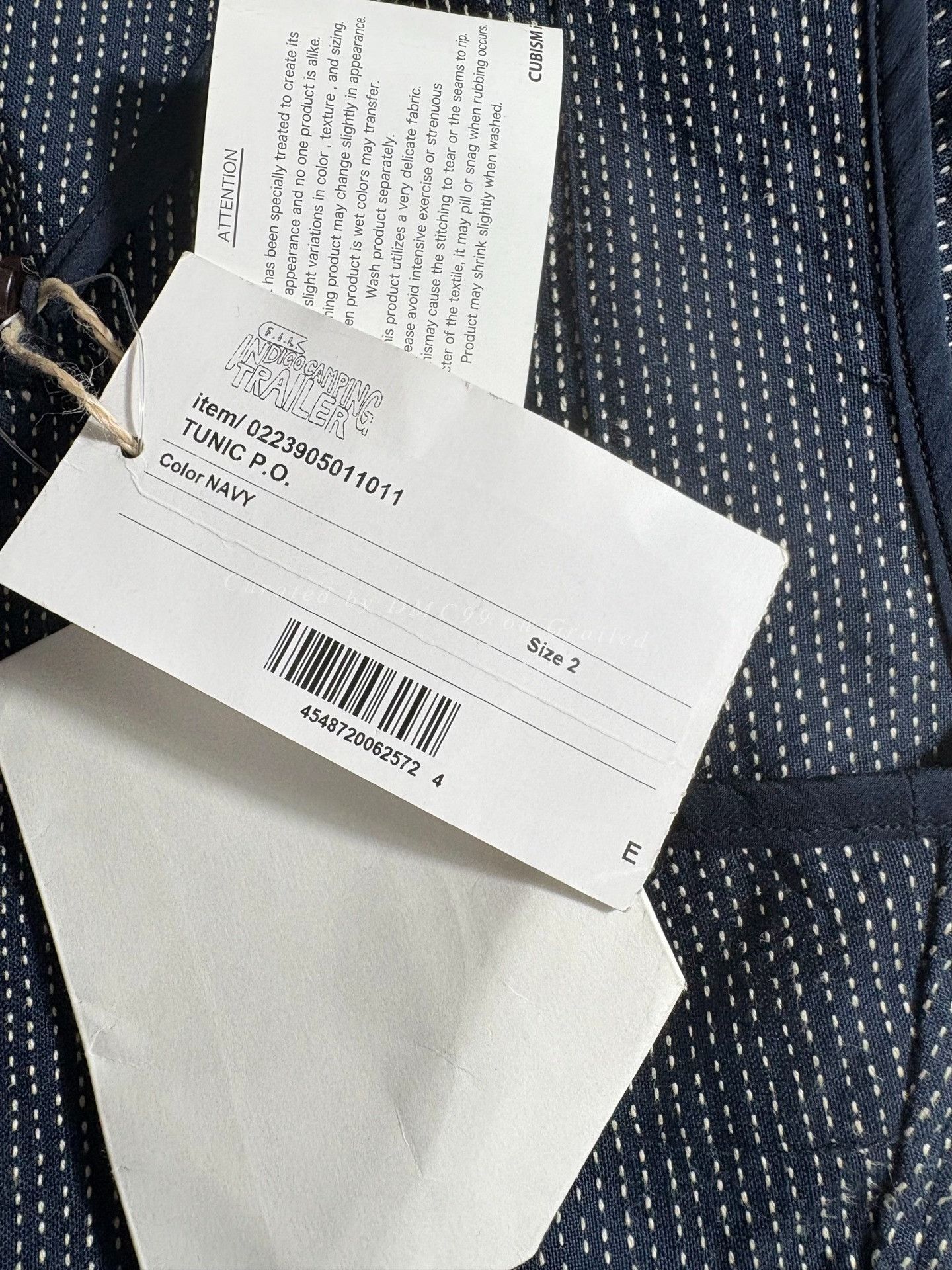 Visvim Visvim ICT Tunic Sashiko Shirt Size US M / EU 48-50 / 2 - 4 Thumbnail