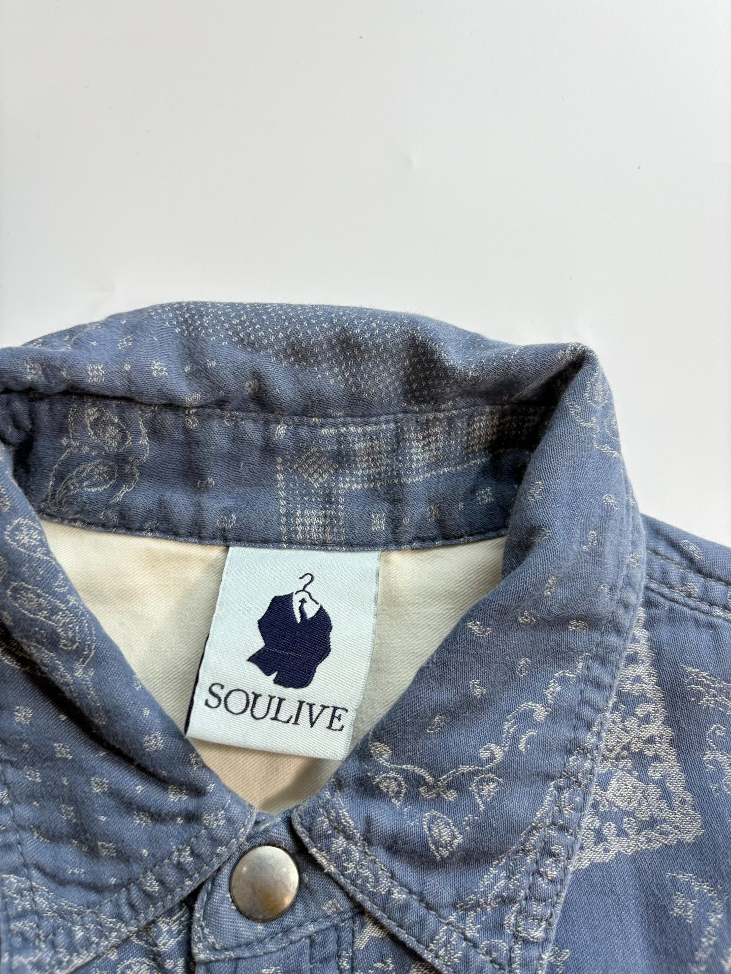 Soulive Soulive Sashiko Cotton Shirt Jacket Size US S / EU 44-46 / 1 - 3 Thumbnail