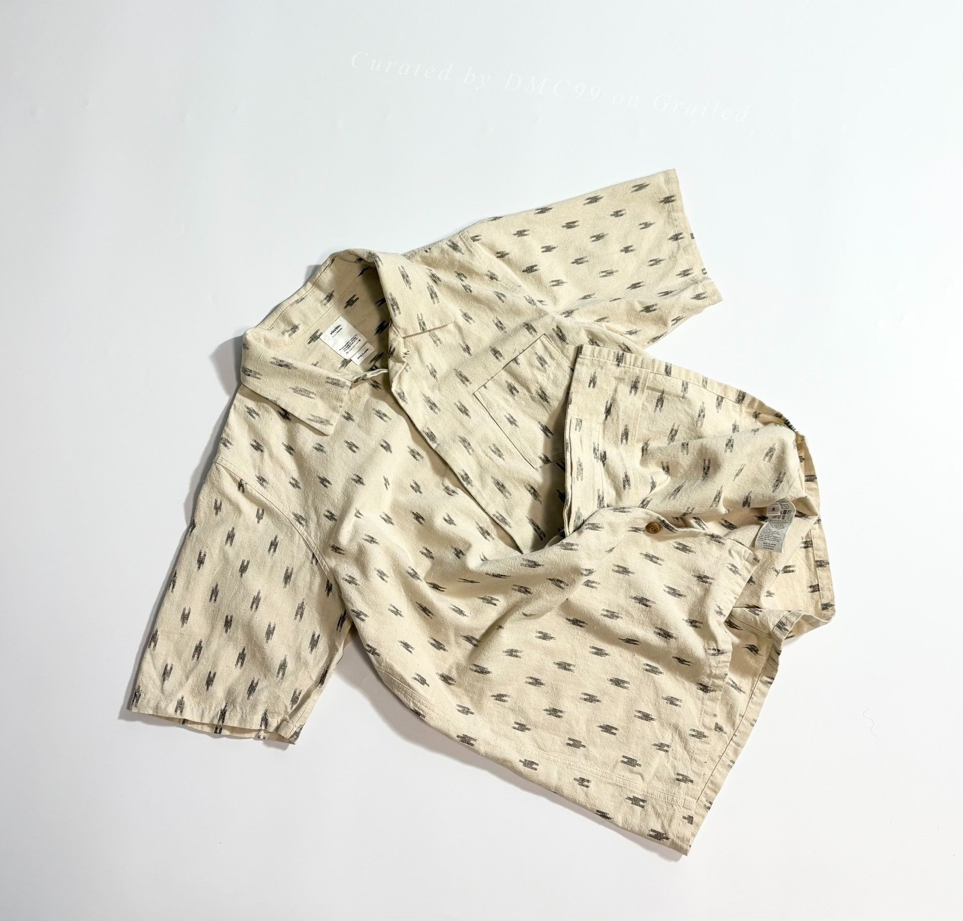Visvim VISVIM FREE EDGE SHIRT KASURI Size US M / EU 48-50 / 2 - 2 Thumbnail