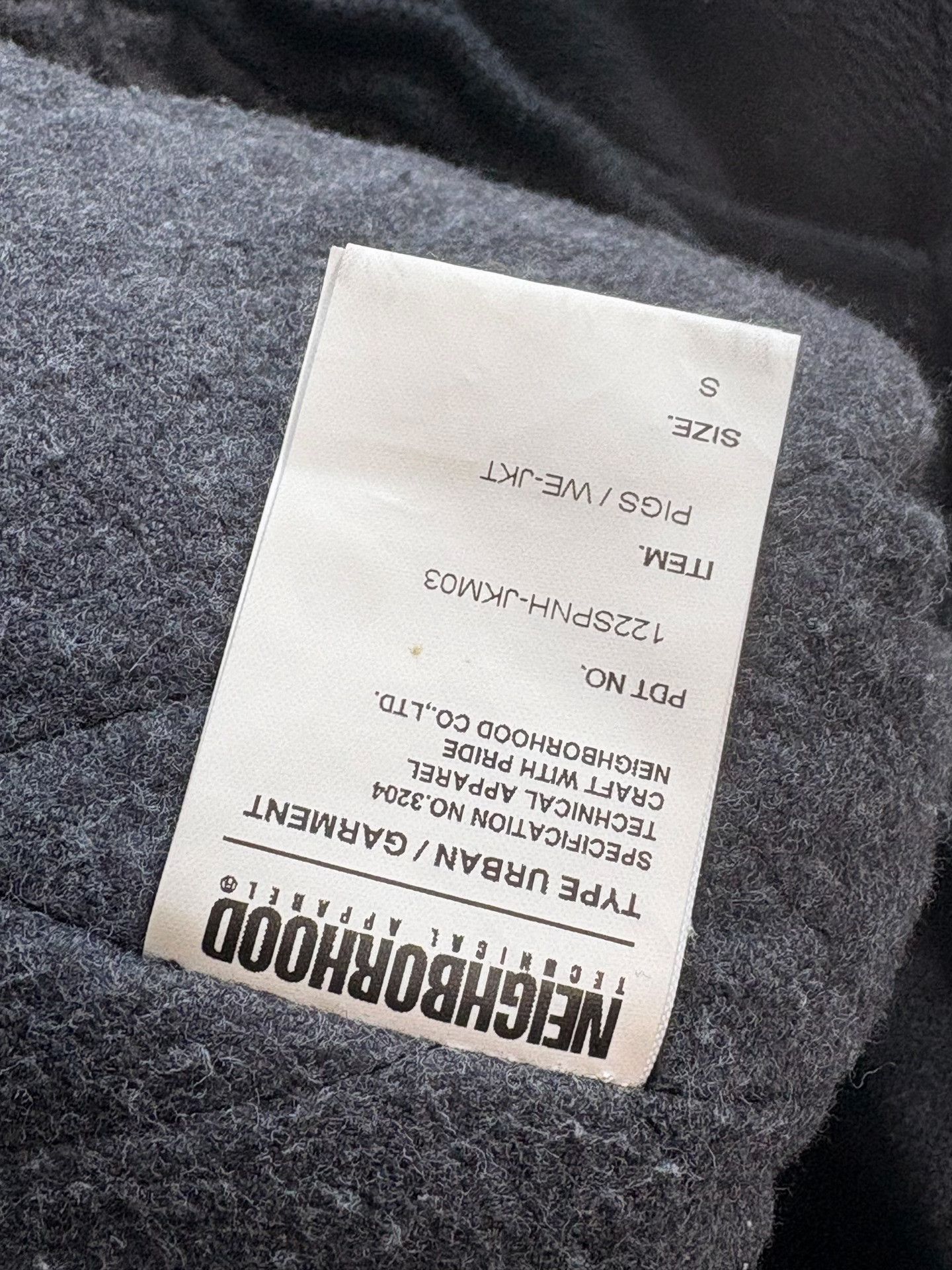 Neighborhood NEIGHBORHOOD NBHD Wool Jacket Size US S / EU 44-46 / 1 - 5 Thumbnail