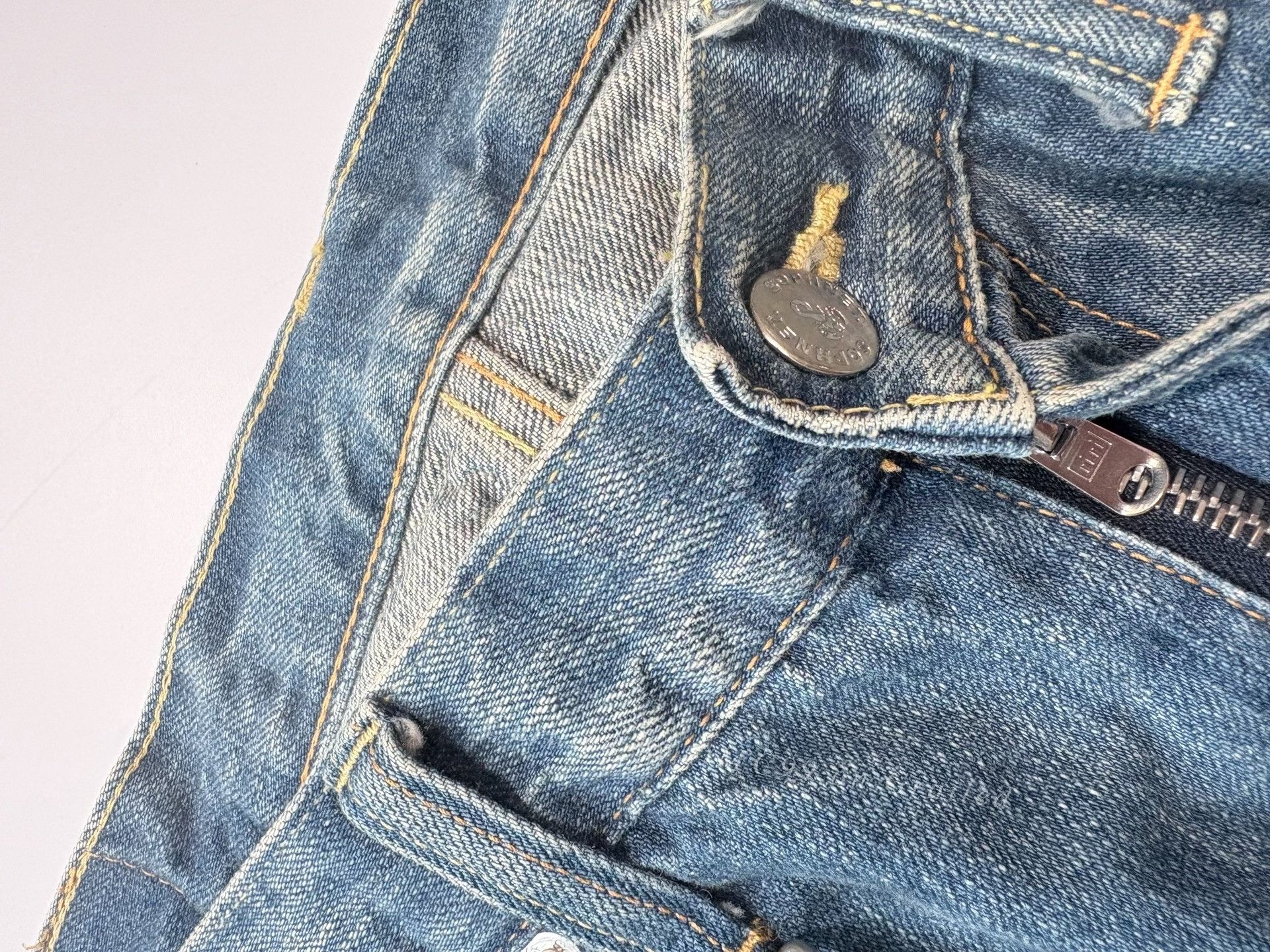 Sophnet. Sophnet Flame Washed Jeans Size US 32 / EU 48 - 4 Thumbnail