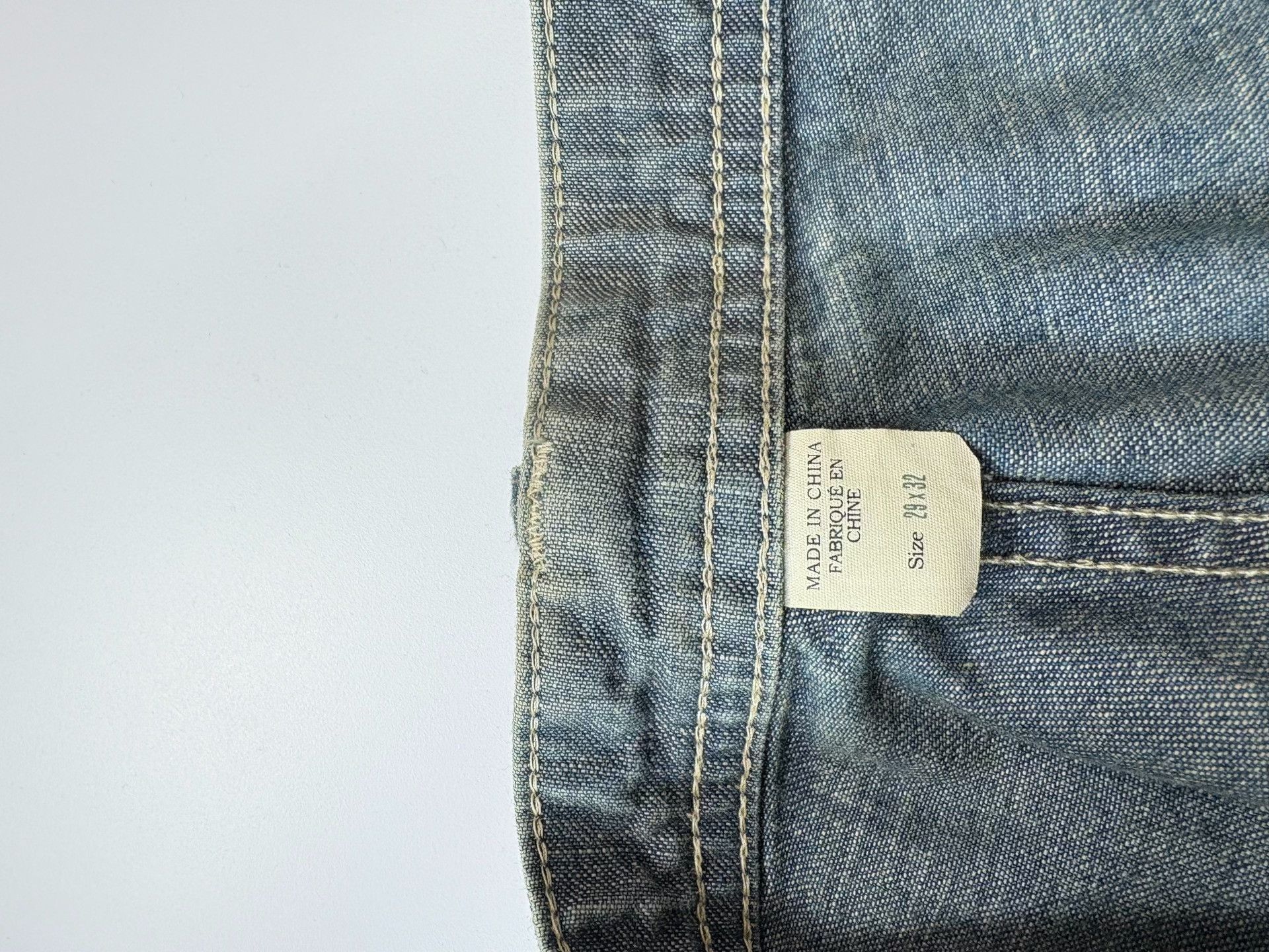 RRL Ralph Lauren RRL Double RL Vintage Oiled Distressed Jeans Size US 32 / EU 48 - 4 Thumbnail