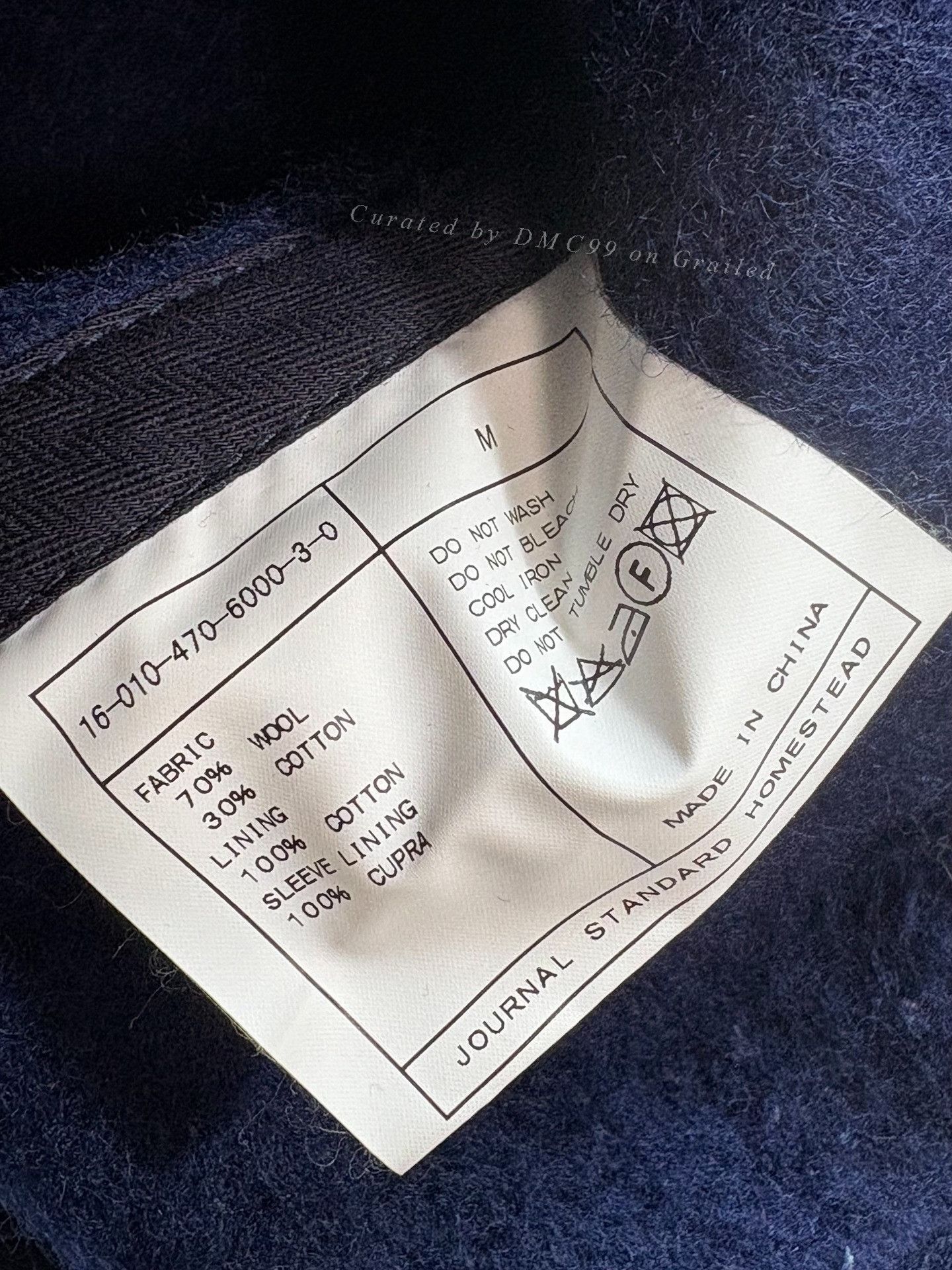 Journal Standard Journal Standard Wool Blend Jacket Size US M / EU 48-50 / 2 - 5 Thumbnail