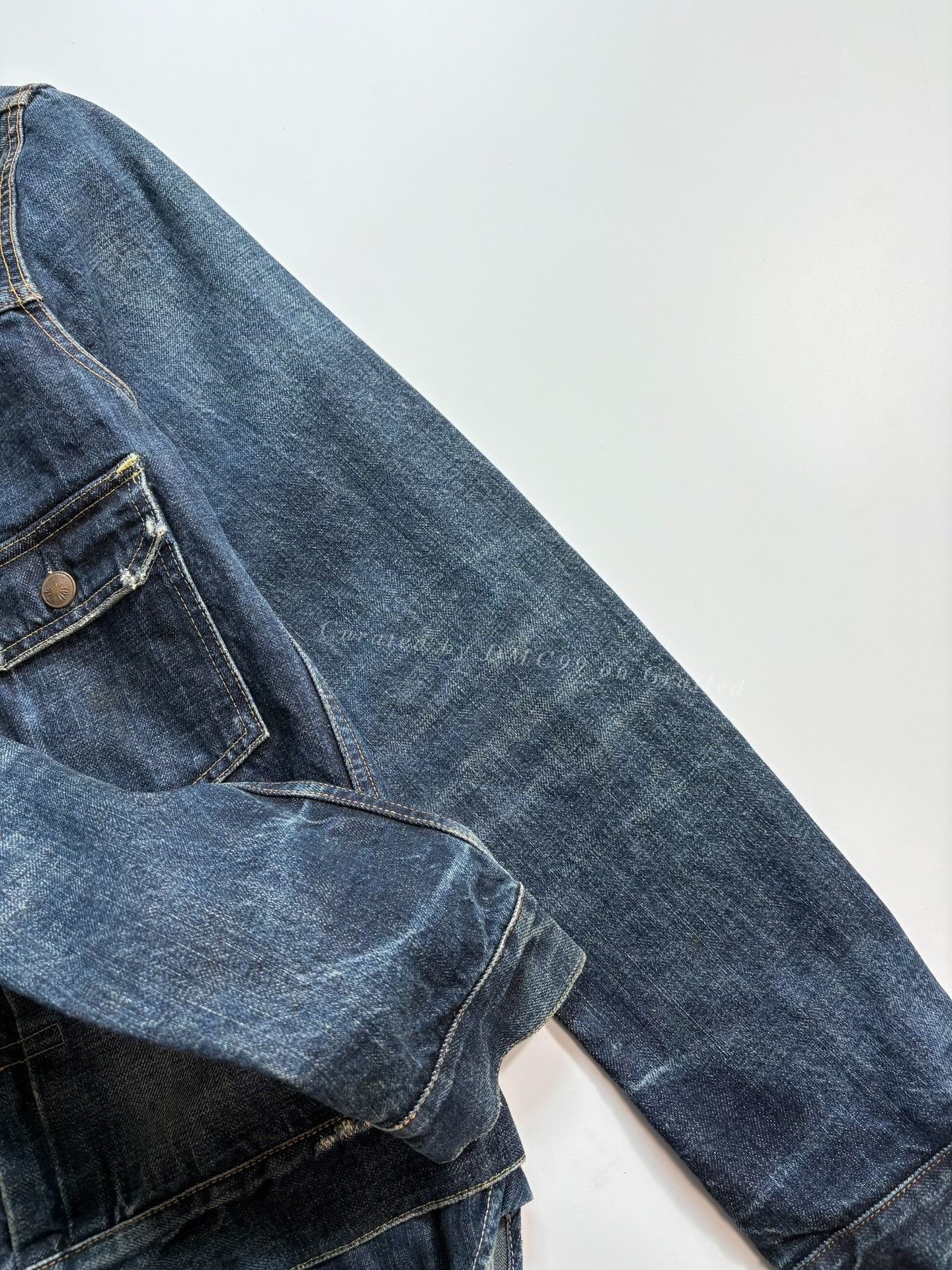 Maison MIHARA YASUHIRO MIHARAYASUHIRO Patchwork Distressed Denim Jacket Size US S / EU 44-46 / 1 - 6 Thumbnail