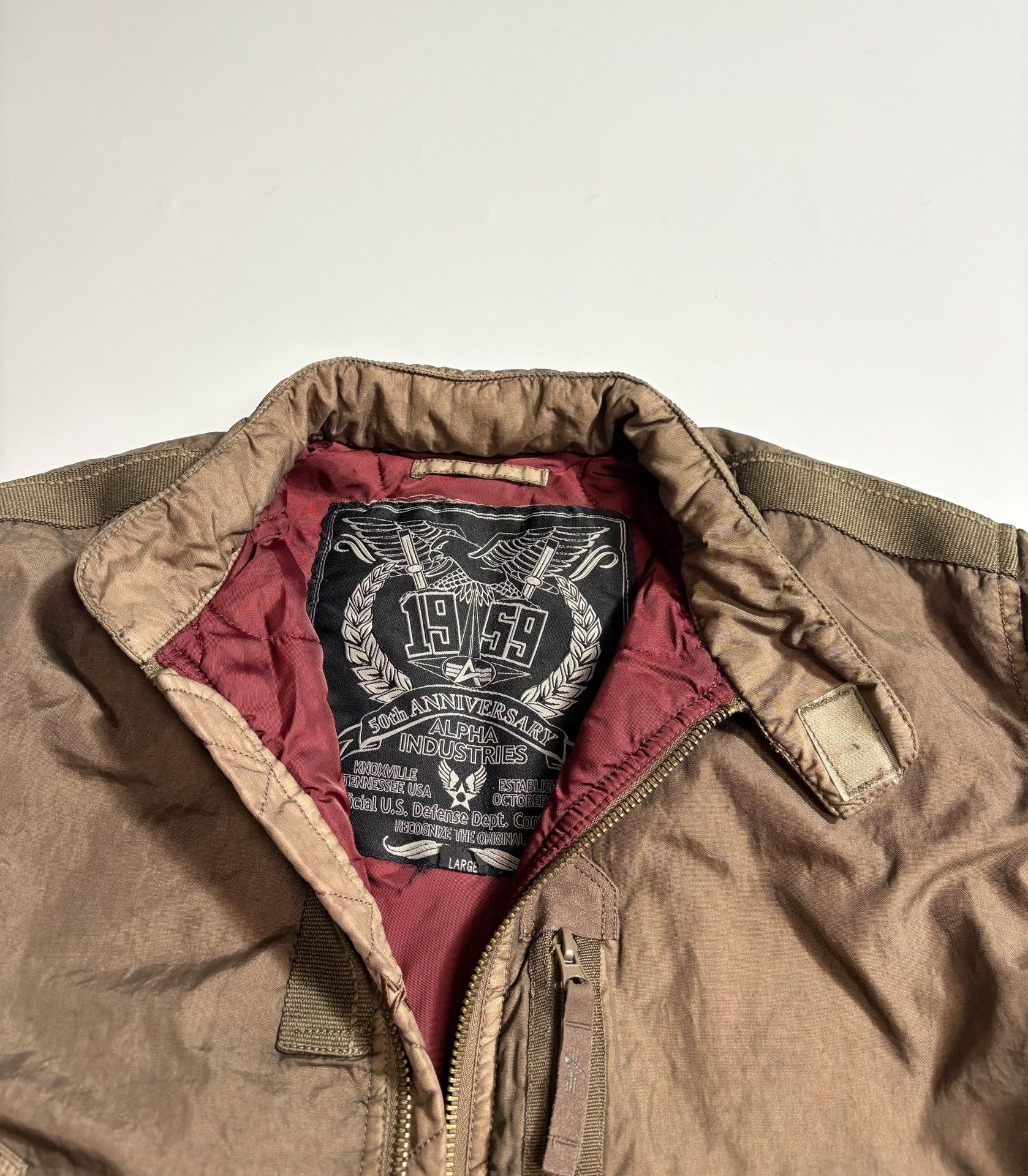 Alpha Industries ALPHA 50th Anniversary Cotton Jacket Size US L / EU 52-54 / 3 - 6 Thumbnail