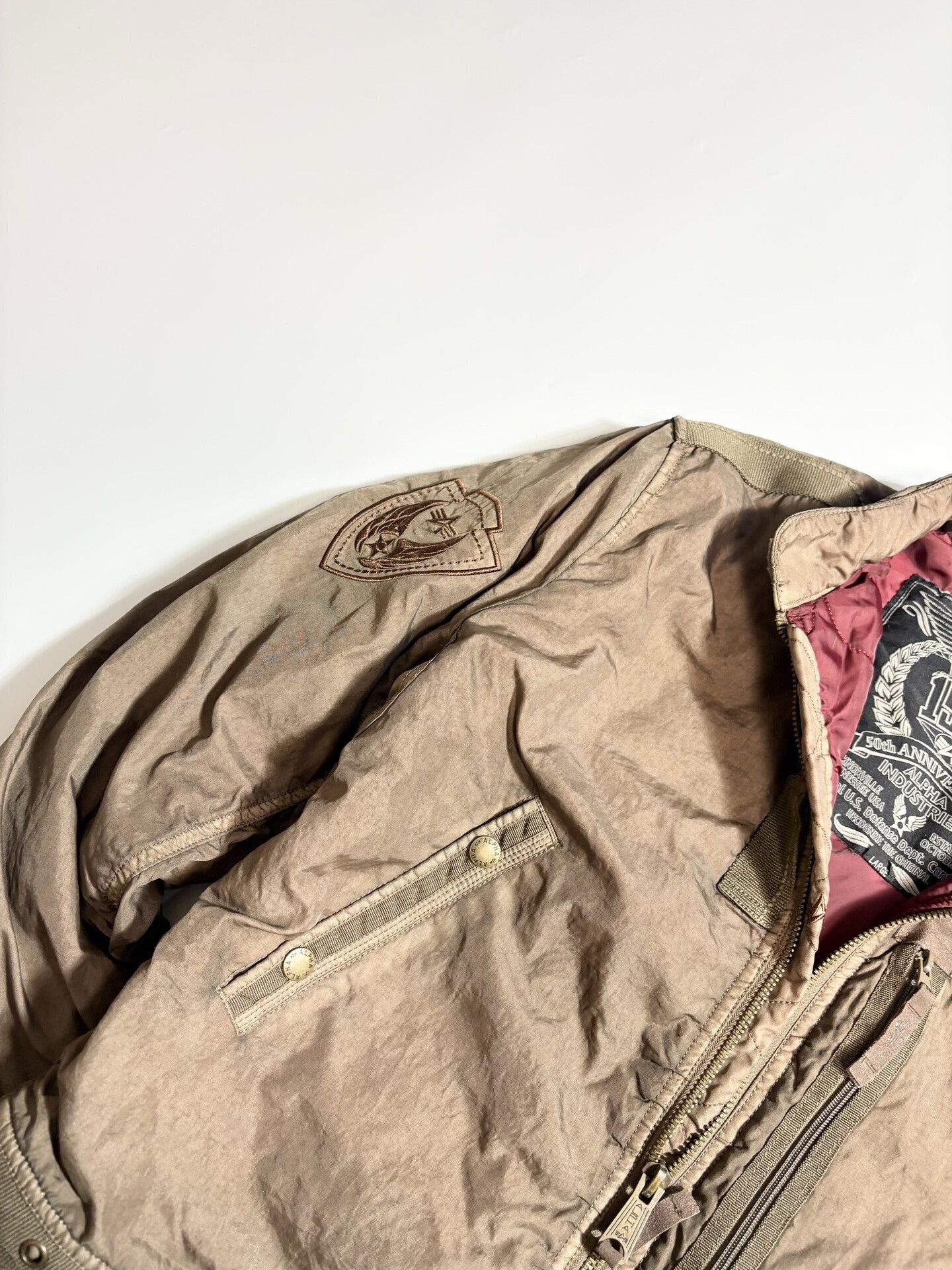 Alpha Industries ALPHA 50th Anniversary Cotton Jacket Size US L / EU 52-54 / 3 - 7 Thumbnail