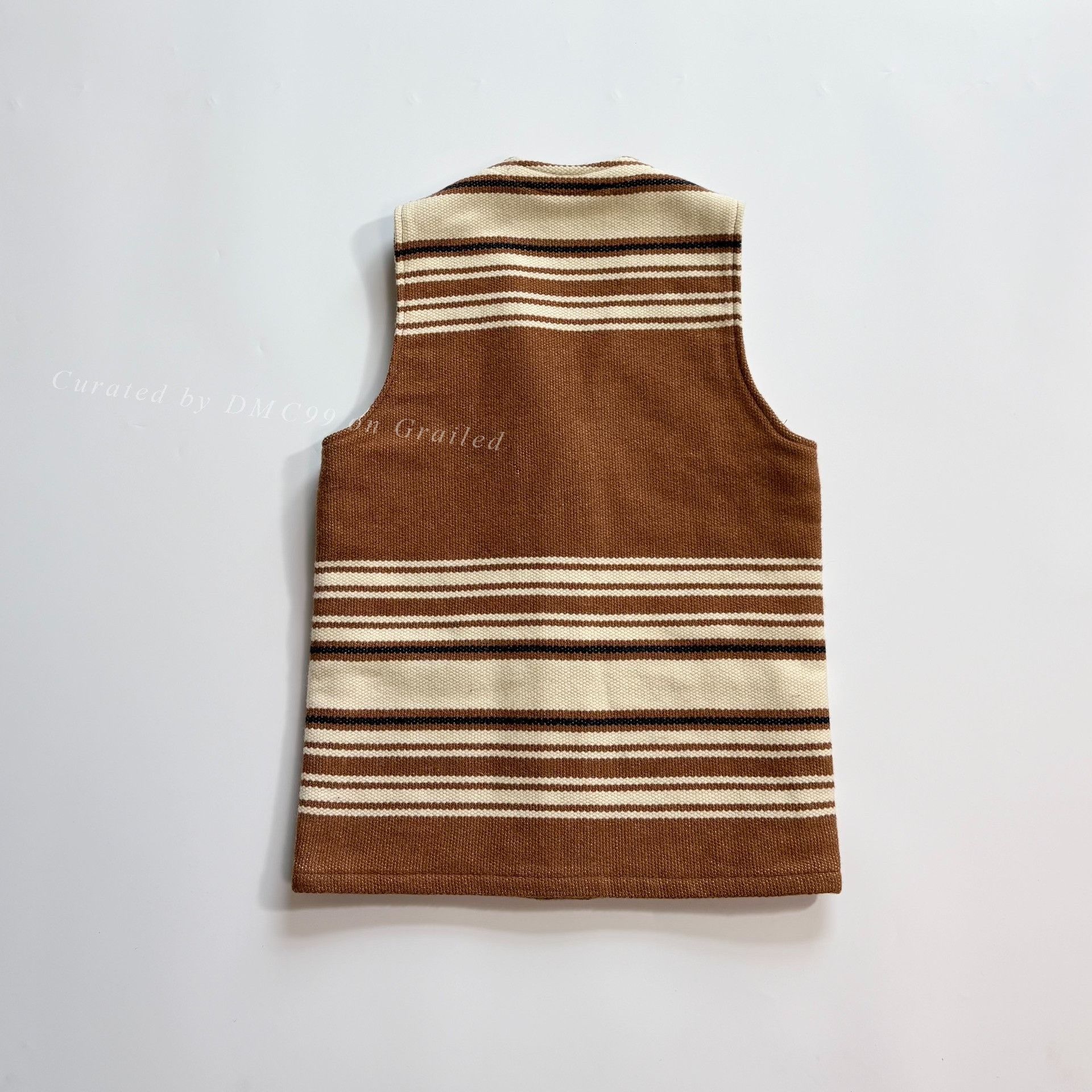 CAL O LINE CALEE Silver Buckle Carpet Fabric Vest Size US S / EU 44-46 / 1 - 2 Thumbnail