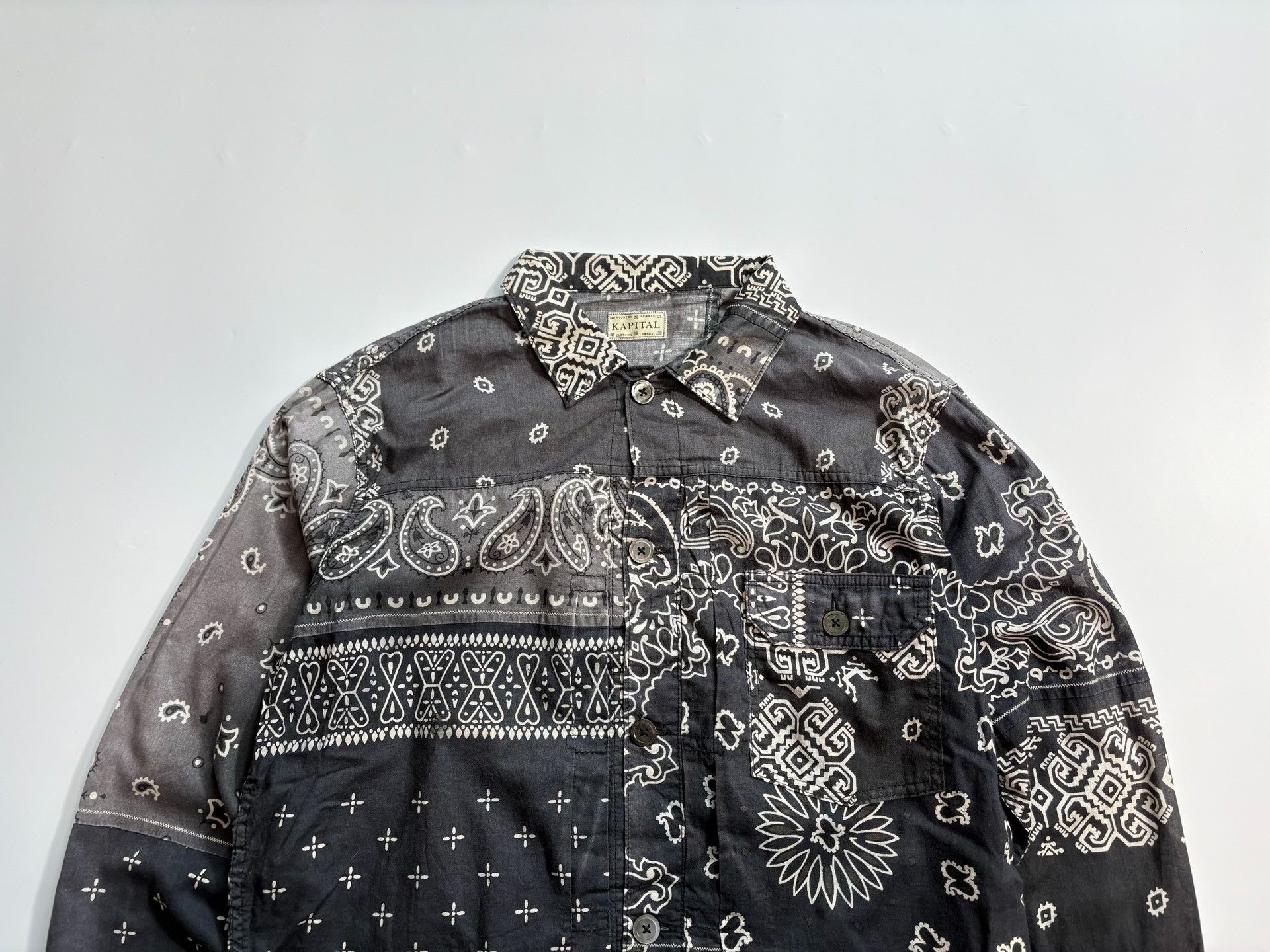 Kapital KAPITAL Bandana Patchwork Jacket Size US M / EU 48-50 / 2 - 2 Thumbnail