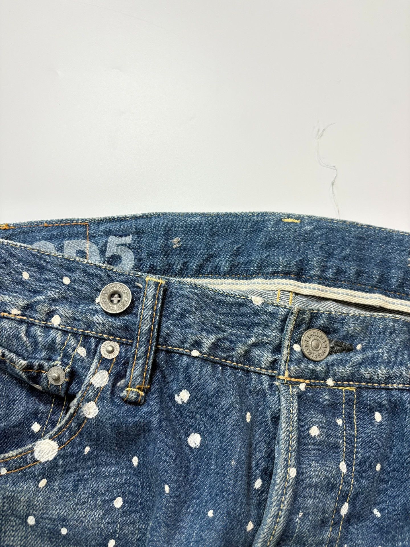 Visvim VISVIM 01.2D5 Polka Dot Jeans Size US 34 / EU 50 - 3 Thumbnail