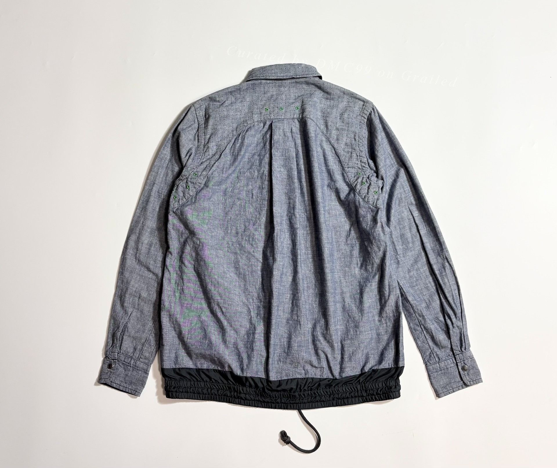 Sacai SACAI Patchwork Shirt Size US S / EU 44-46 / 1 - 4 Thumbnail