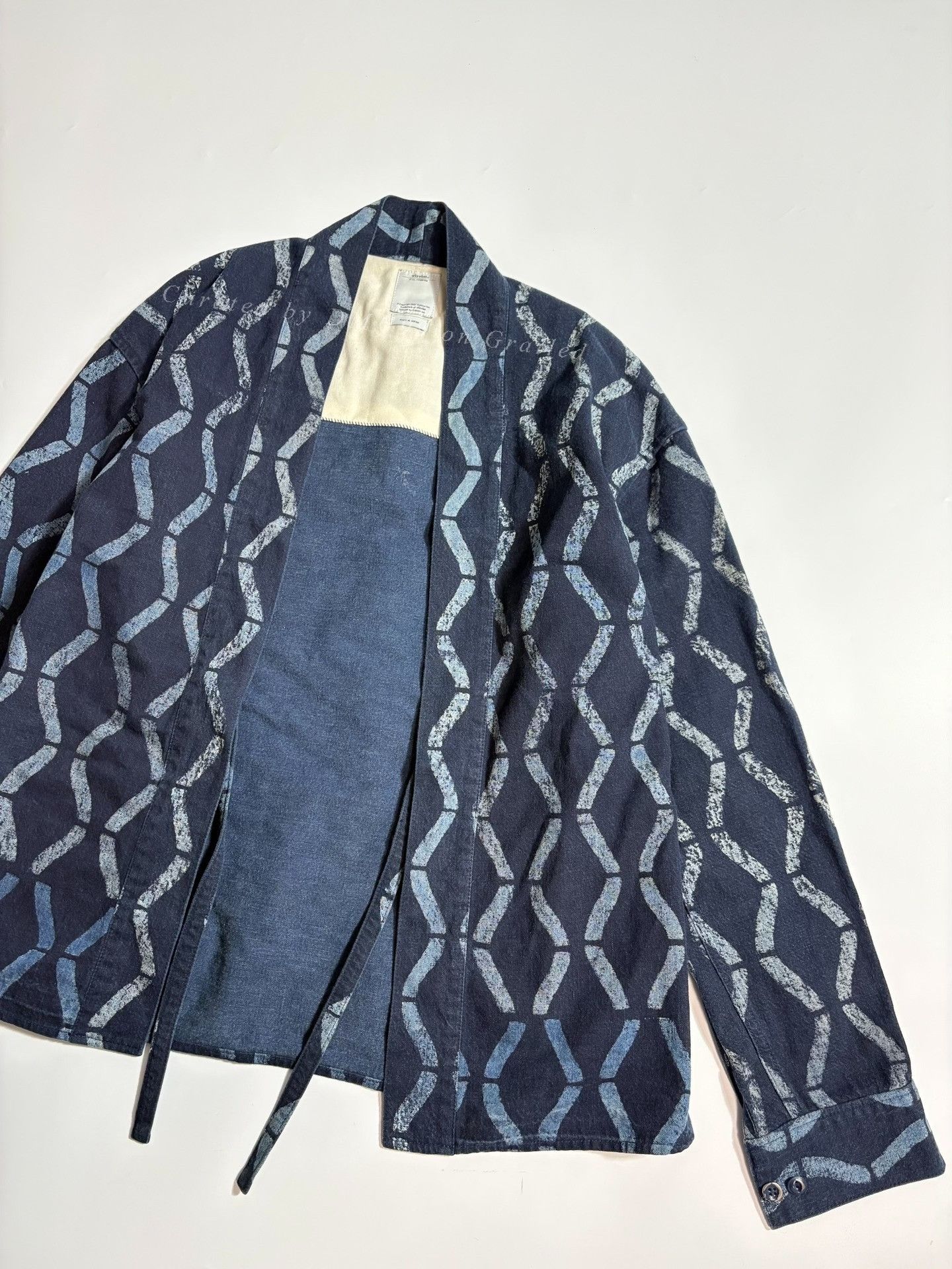 Visvim VISVIM LHAMO BAMBOO Indigo Haori Size US M / EU 48-50 / 2 - 2 Thumbnail
