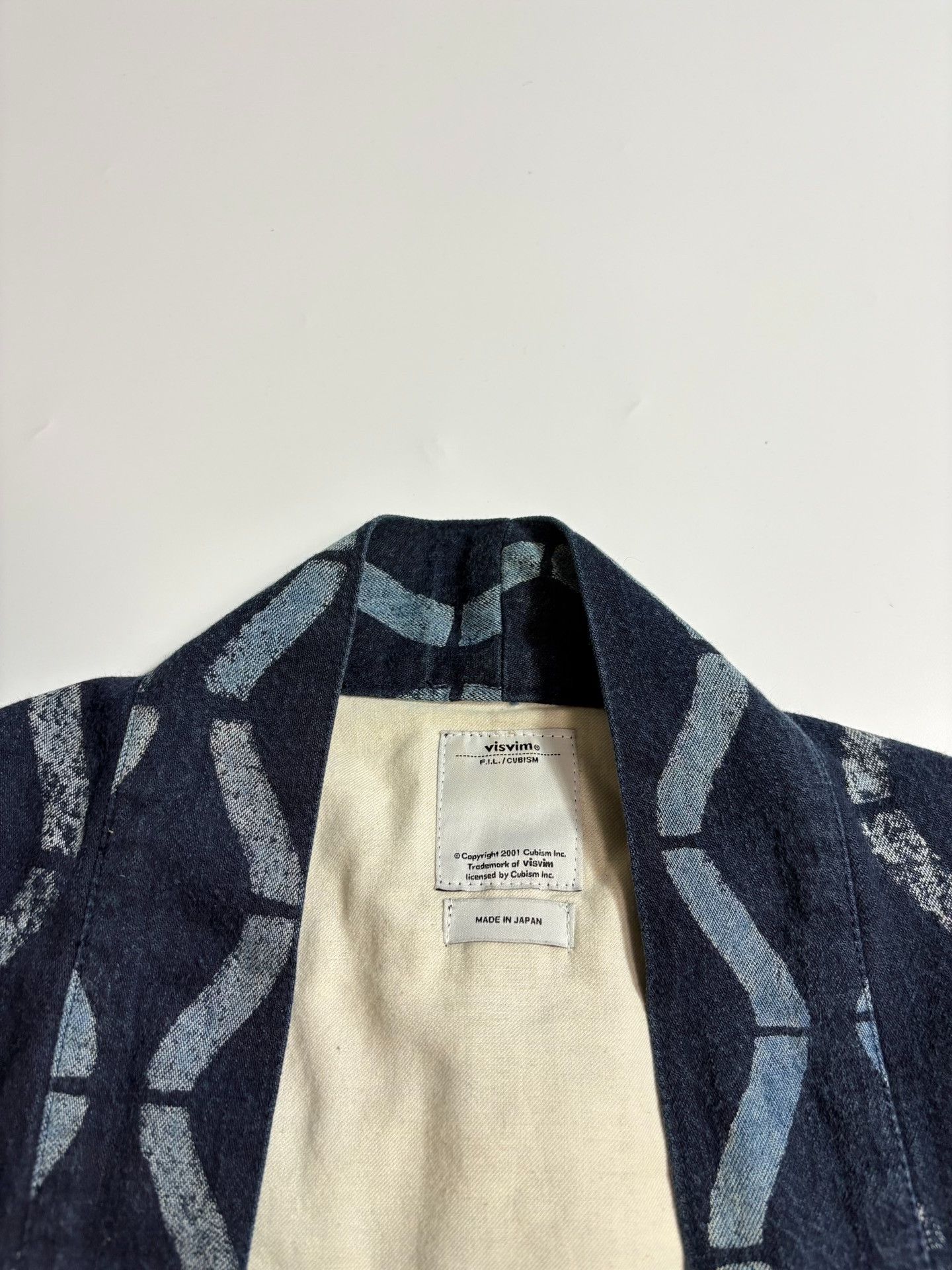 Visvim VISVIM LHAMO BAMBOO Indigo Haori Size US M / EU 48-50 / 2 - 3 Thumbnail