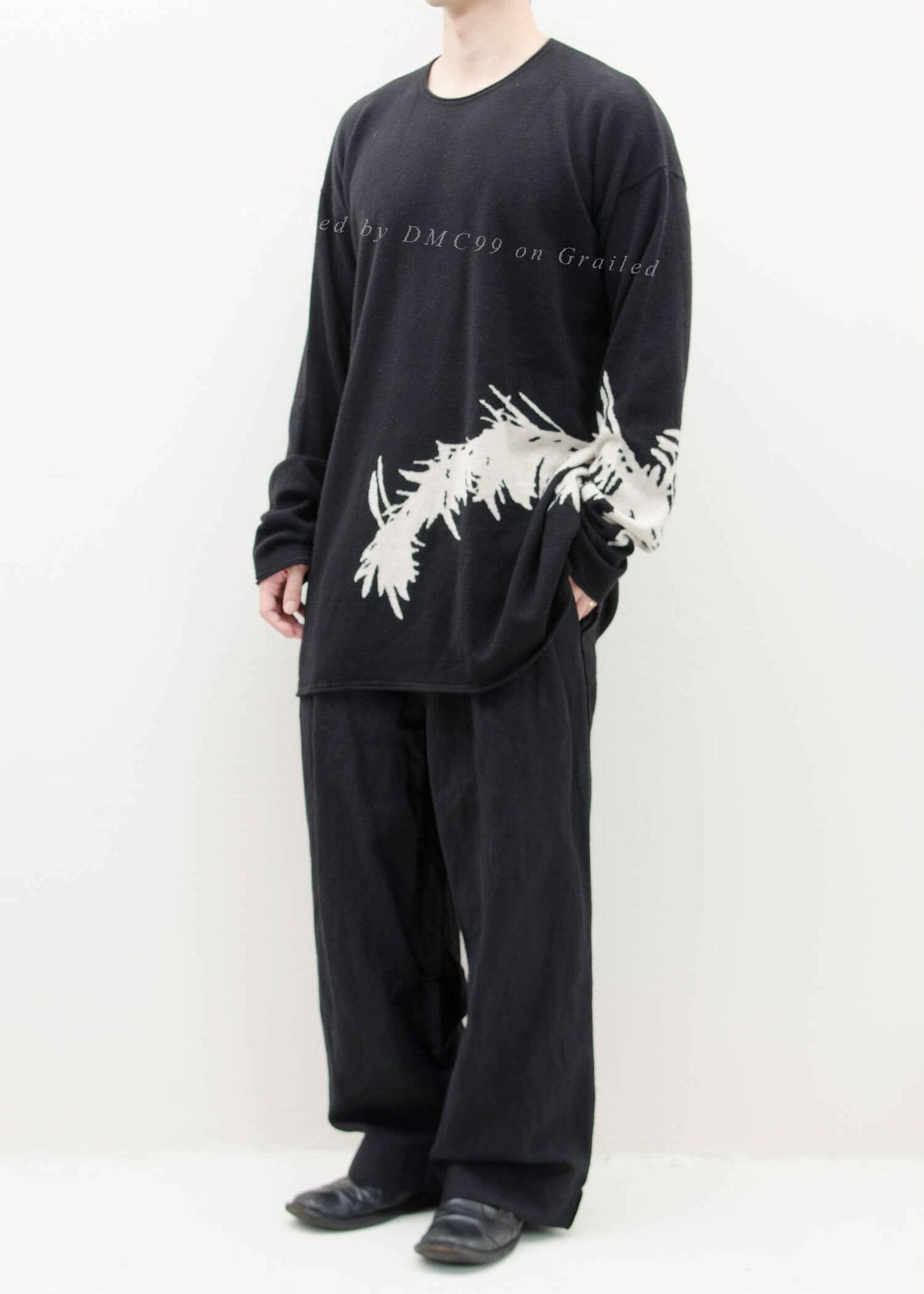 Ziggy Chen Ziggy Chen 21AW Wool Wide-Leg Trousers Size US 34 / EU 50 - 4 Thumbnail