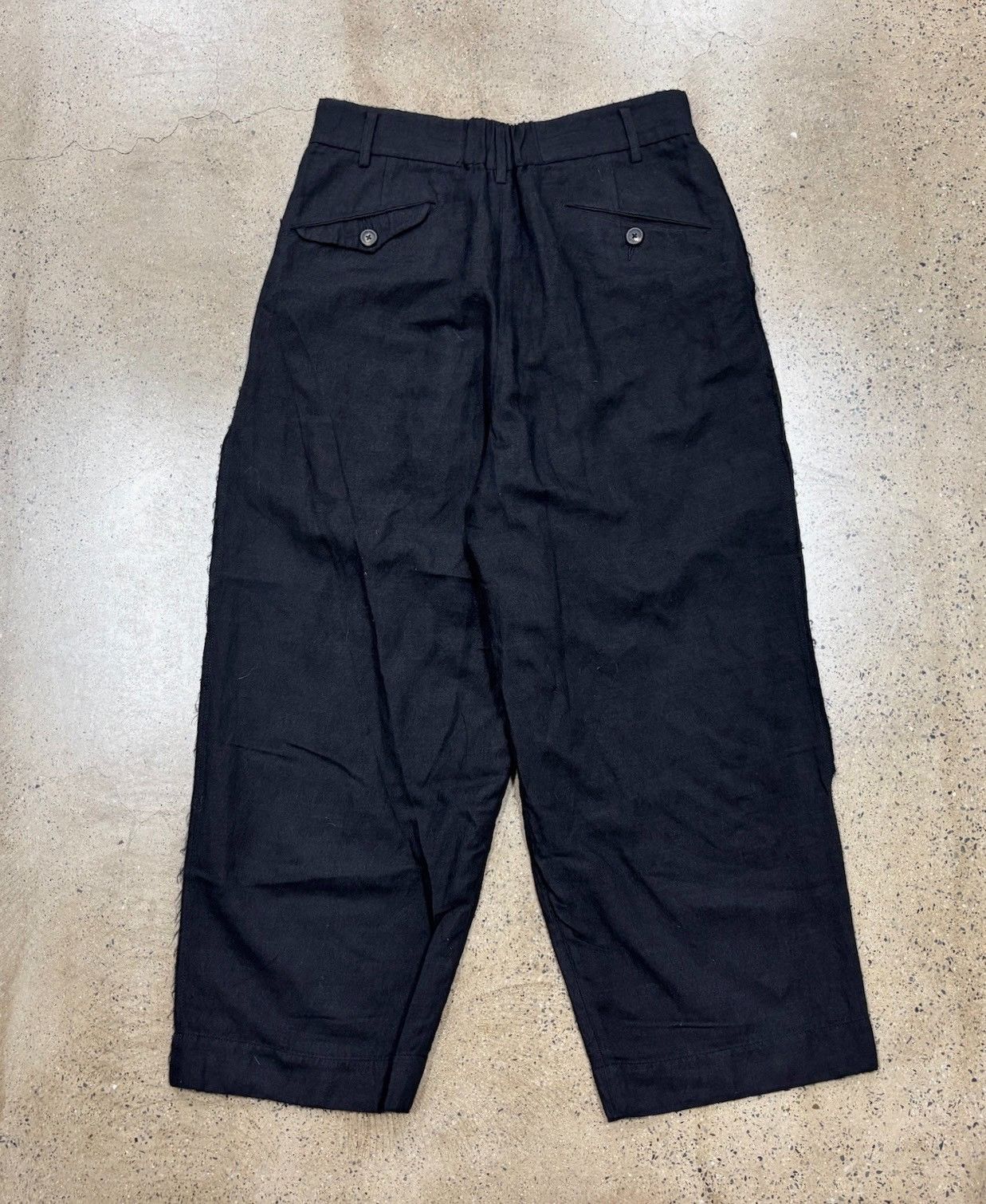 Ziggy Chen Ziggy Chen 21AW Wool Wide-Leg Trousers Size US 34 / EU 50 - 2 Thumbnail