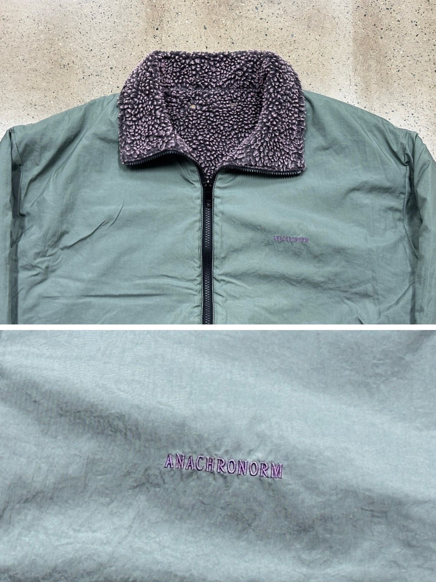 ANACHRONORM ANACHRONORM Reversible Boa Jacket Size US L / EU 52-54 / 3 - 4 Thumbnail