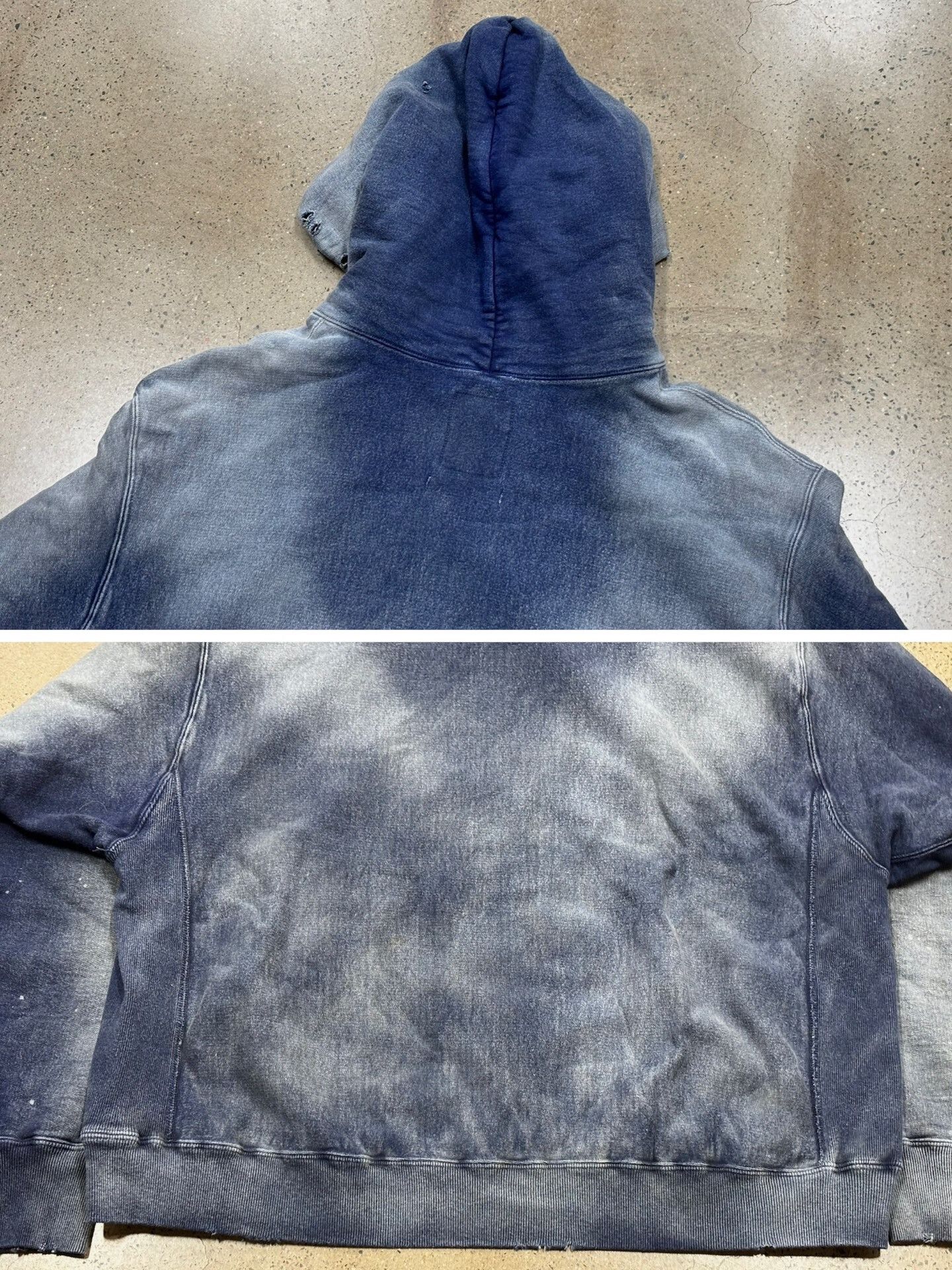 Bow3ry Bow Wow Washed Vintage Hoodie Size US XL / EU 56 / 4 - 8 Thumbnail