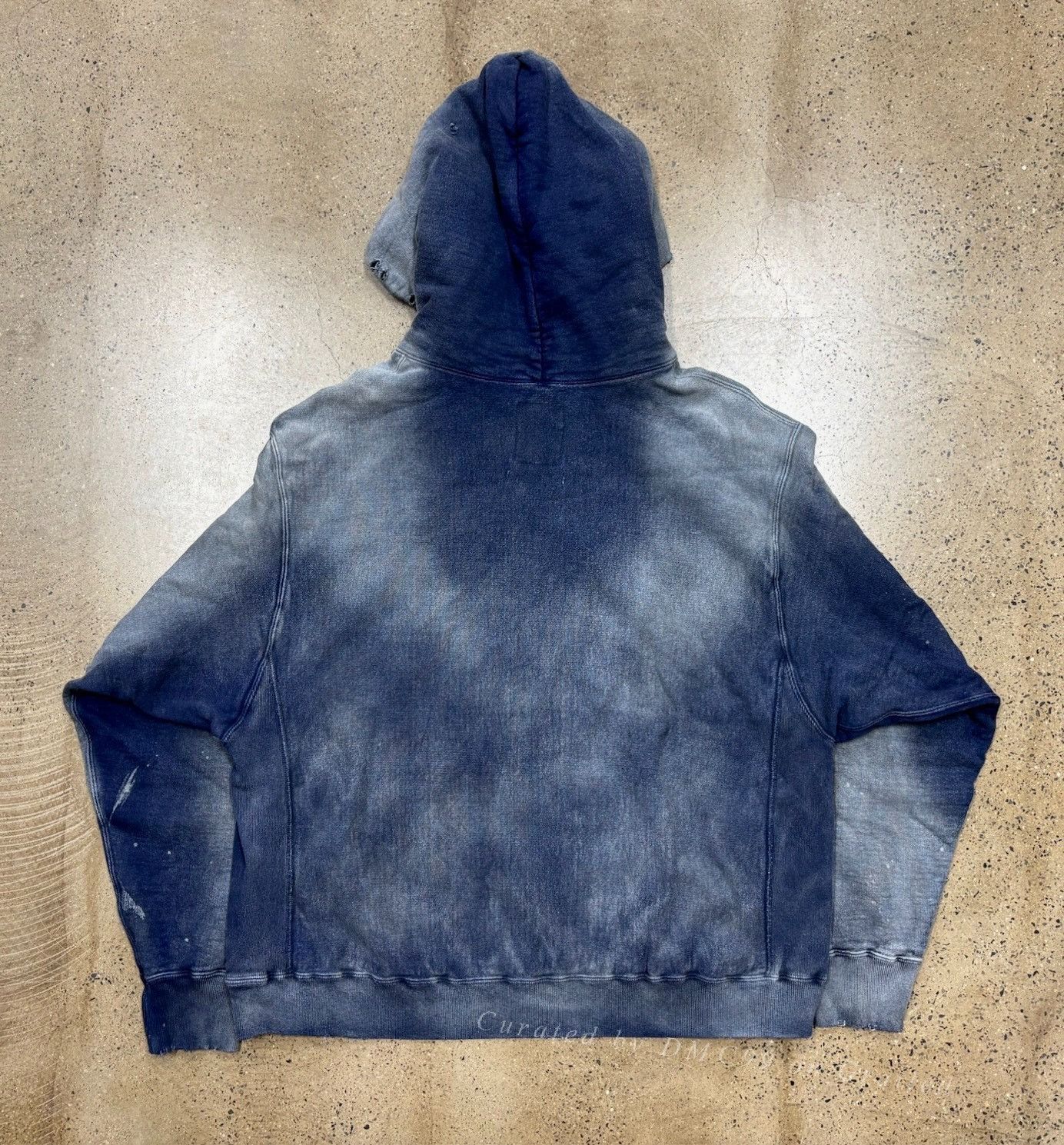 Bow3ry Bow Wow Washed Vintage Hoodie Size US XL / EU 56 / 4 - 2 Thumbnail
