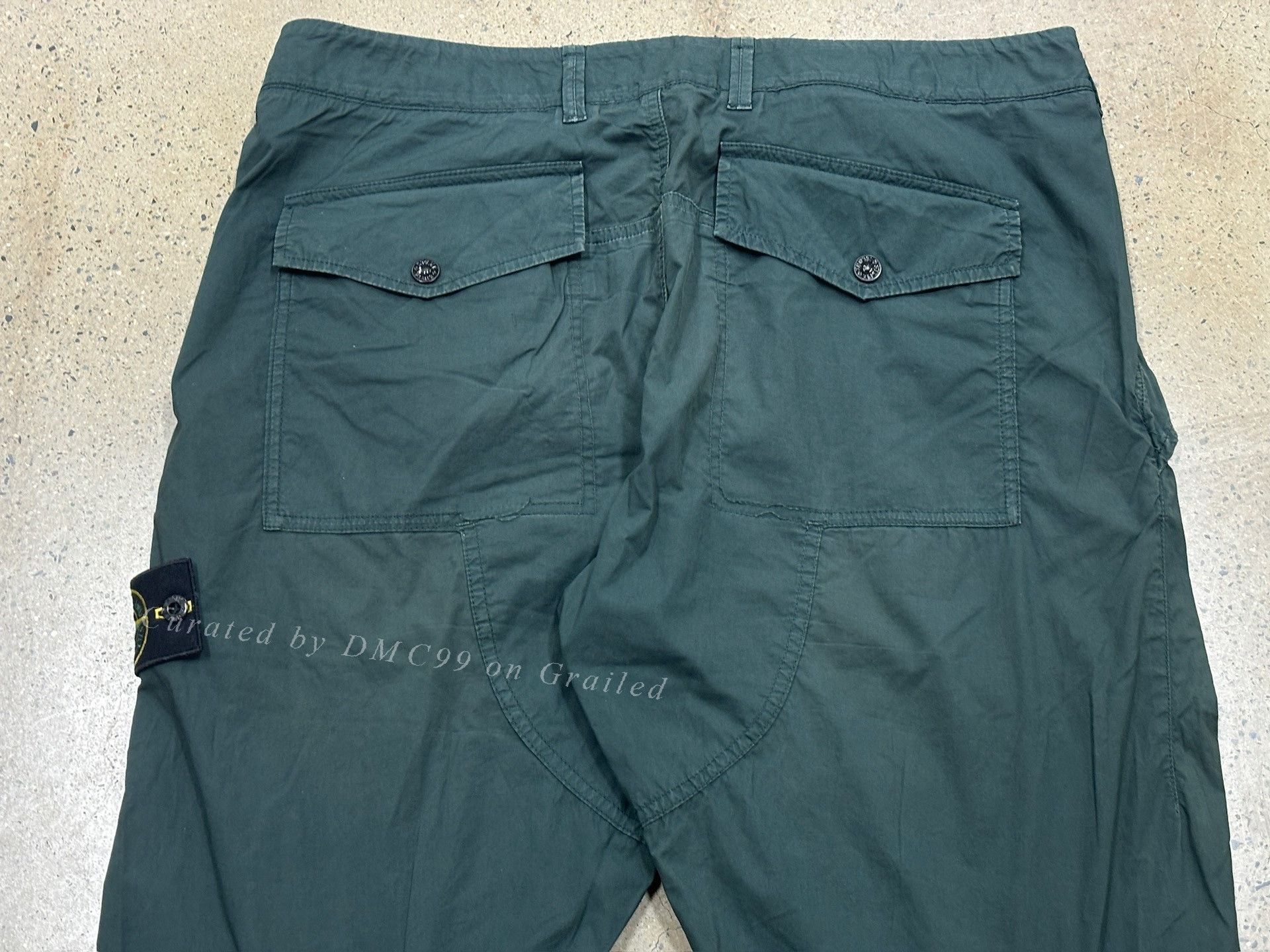 Stone Island Stone Island Green Cargo Pants W34 Size US 34 / EU 50 - 6 Thumbnail