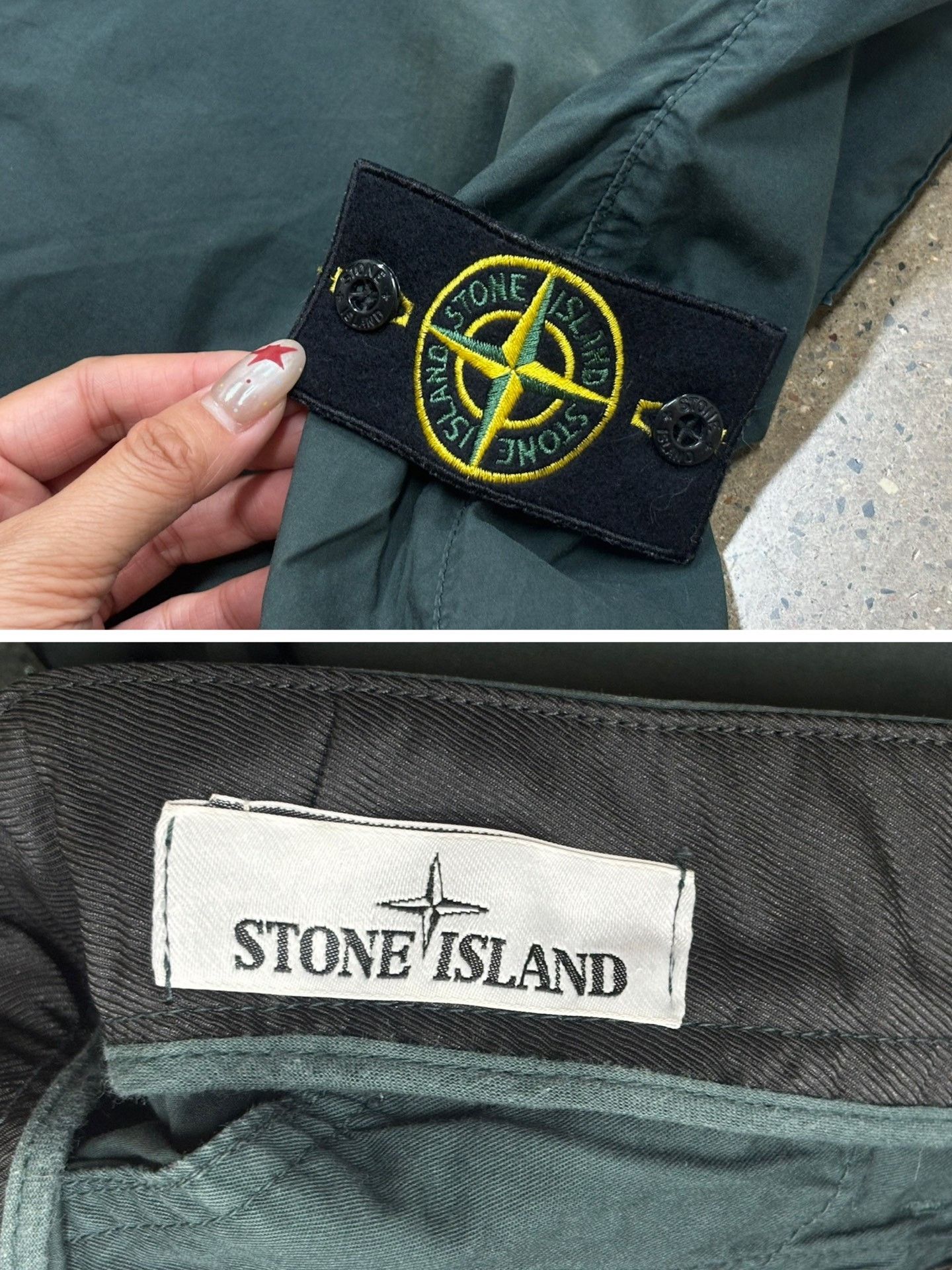 Stone Island Stone Island Green Cargo Pants W34 Size US 34 / EU 50 - 4 Thumbnail