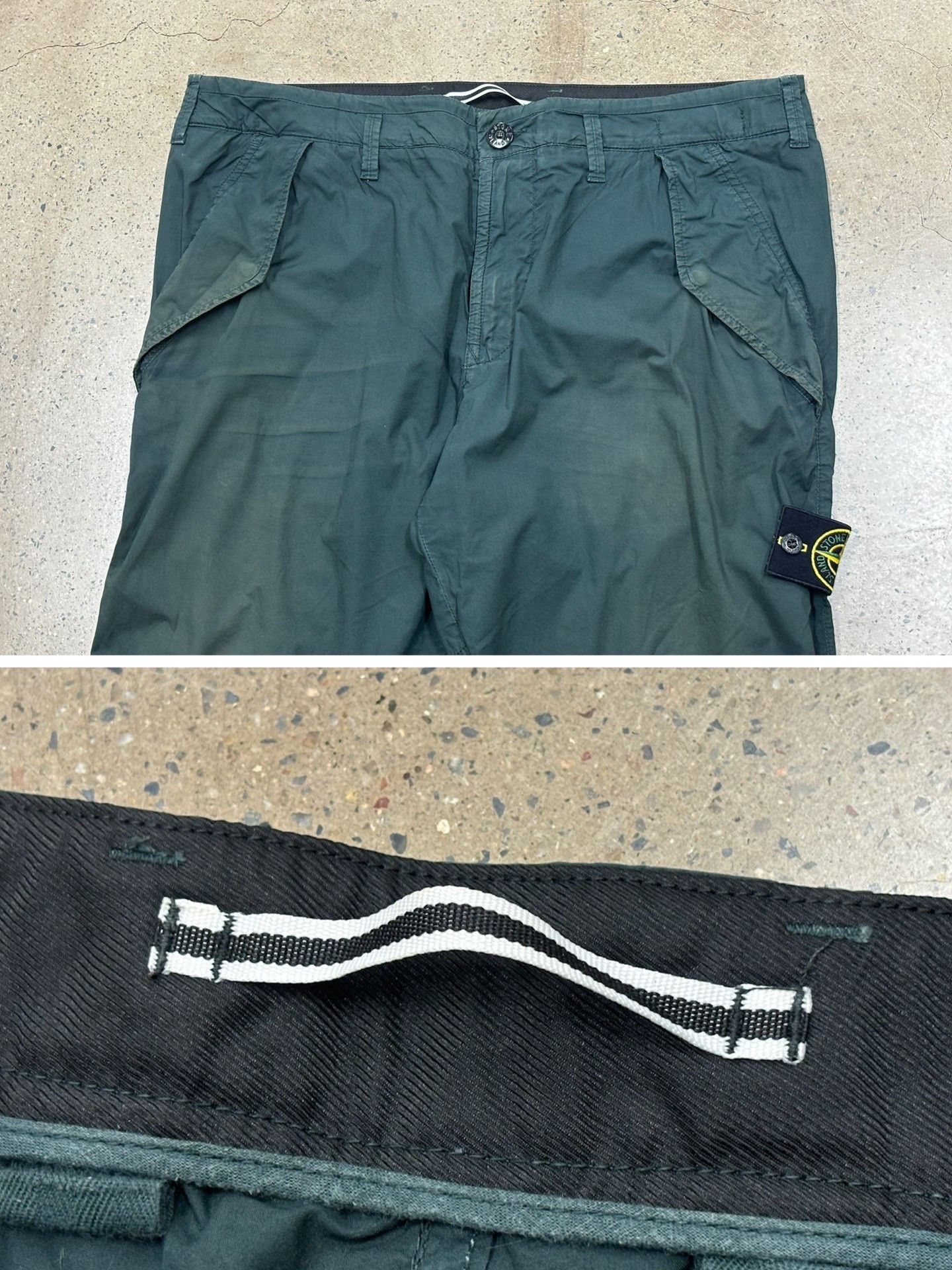 Stone Island Stone Island Green Cargo Pants W34 Size US 34 / EU 50 - 3 Thumbnail