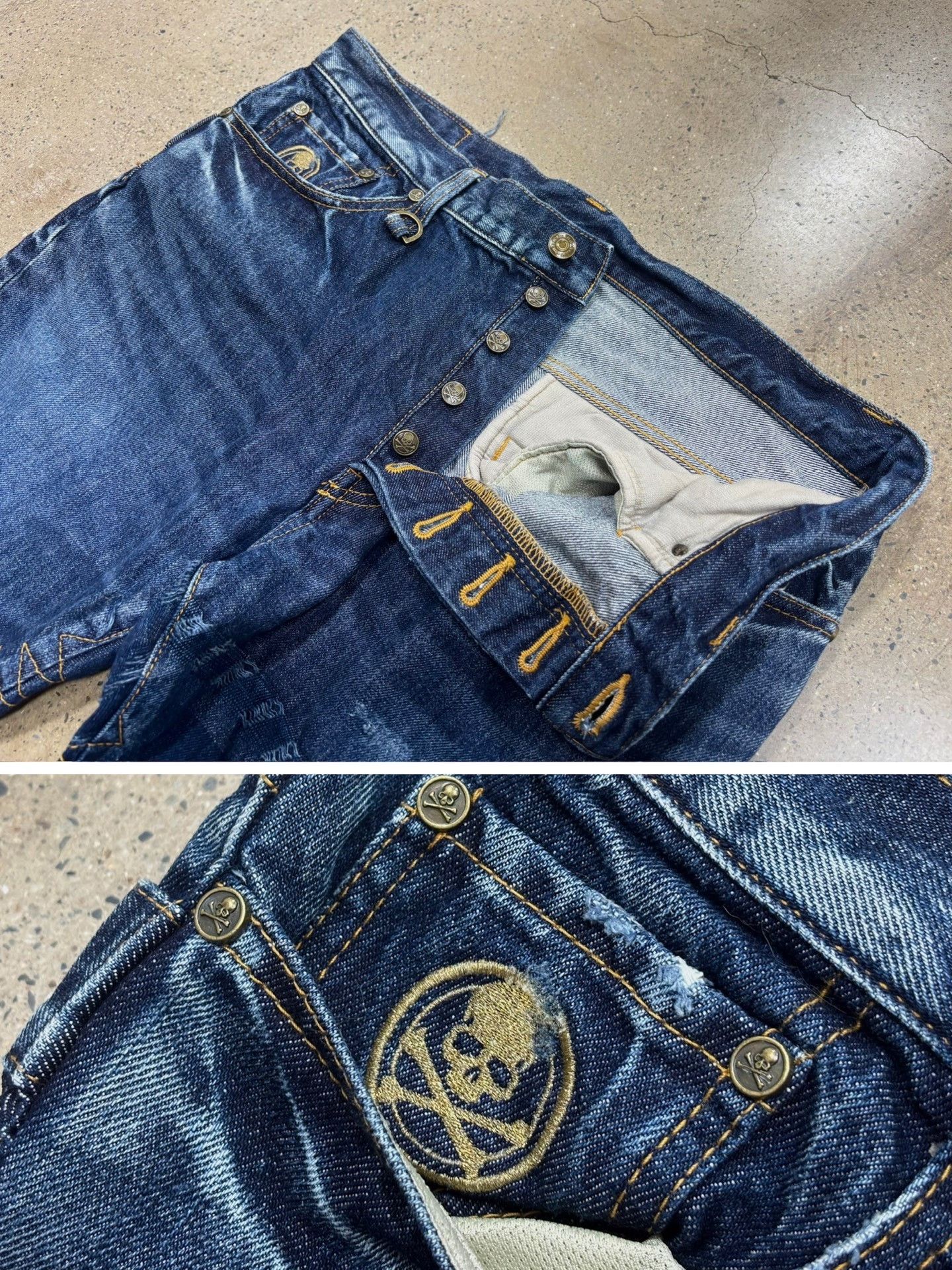 Mastermind Japan MMJ Mastermind Japan Double Waist Jeans L Size US 30 / EU 46 - 4 Thumbnail