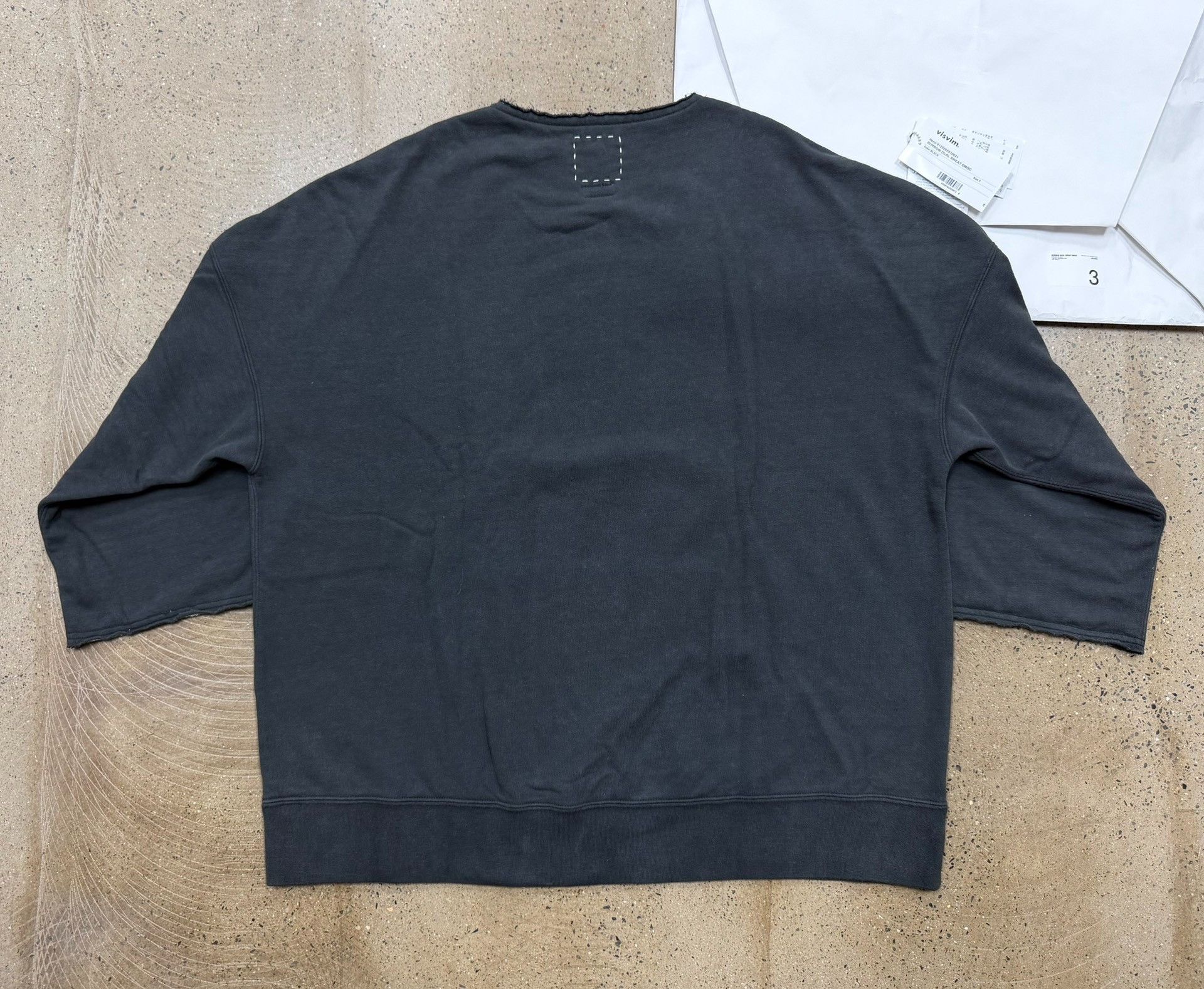Visvim VISVIM 25AW Burrow Dual Sweat DMGD Size US L / EU 52-54 / 3 - 5 Thumbnail