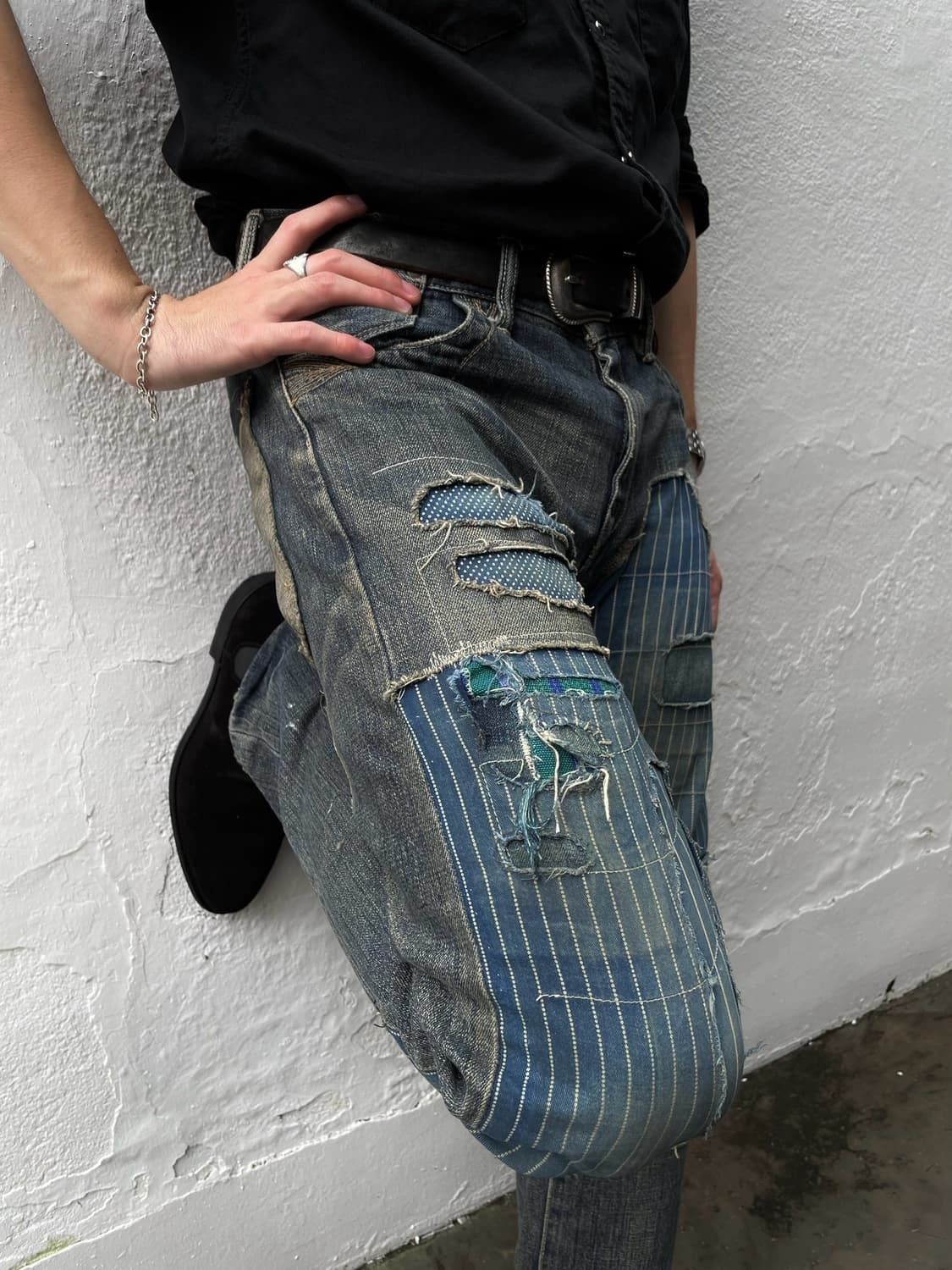 Neighborhood NEIGHBORHOOD 14AW Miner Savage Jeans Size US 28 / EU 44 - 3 Thumbnail