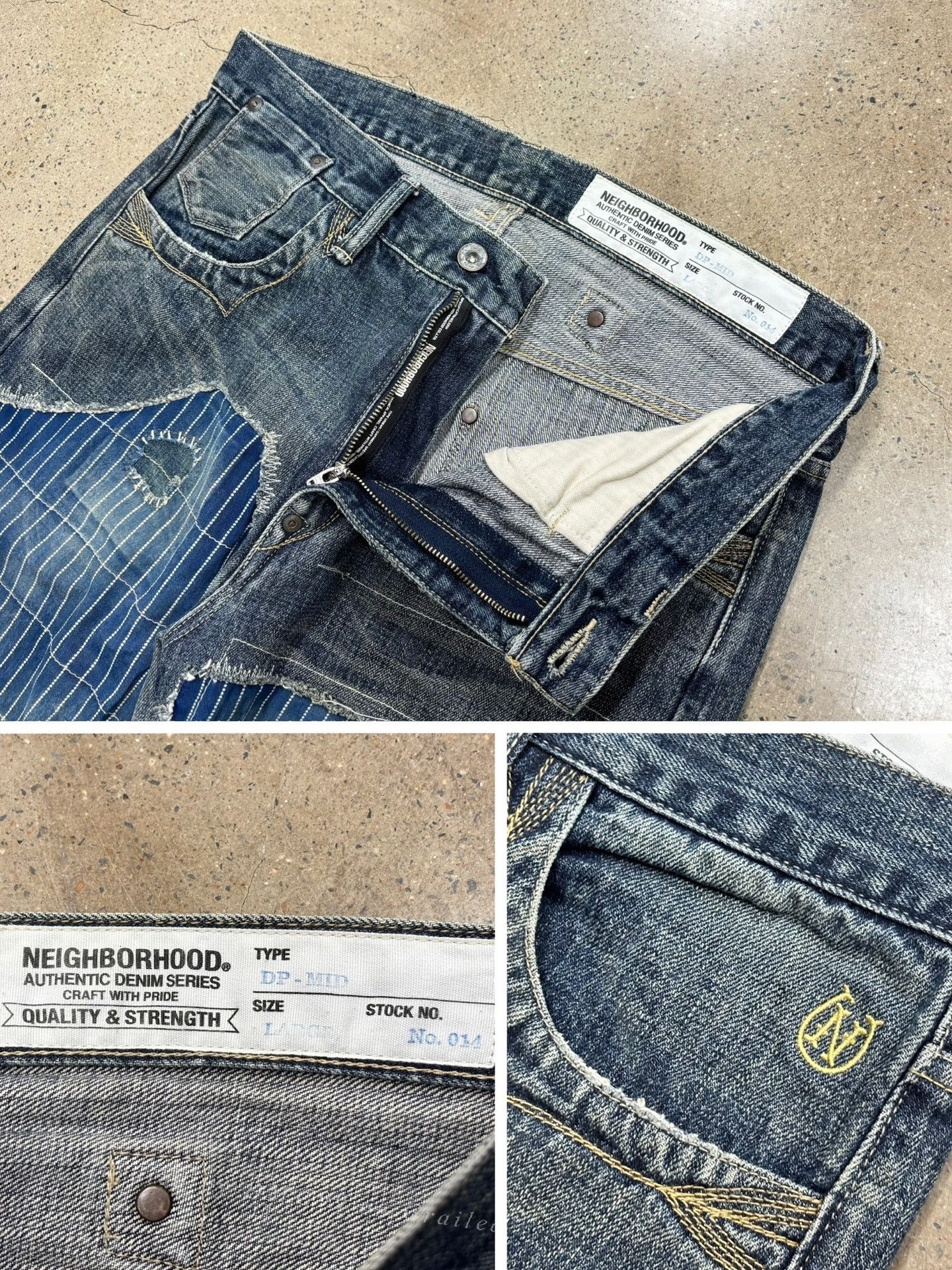 Neighborhood NEIGHBORHOOD 14AW Miner Savage Jeans Size US 28 / EU 44 - 5 Thumbnail