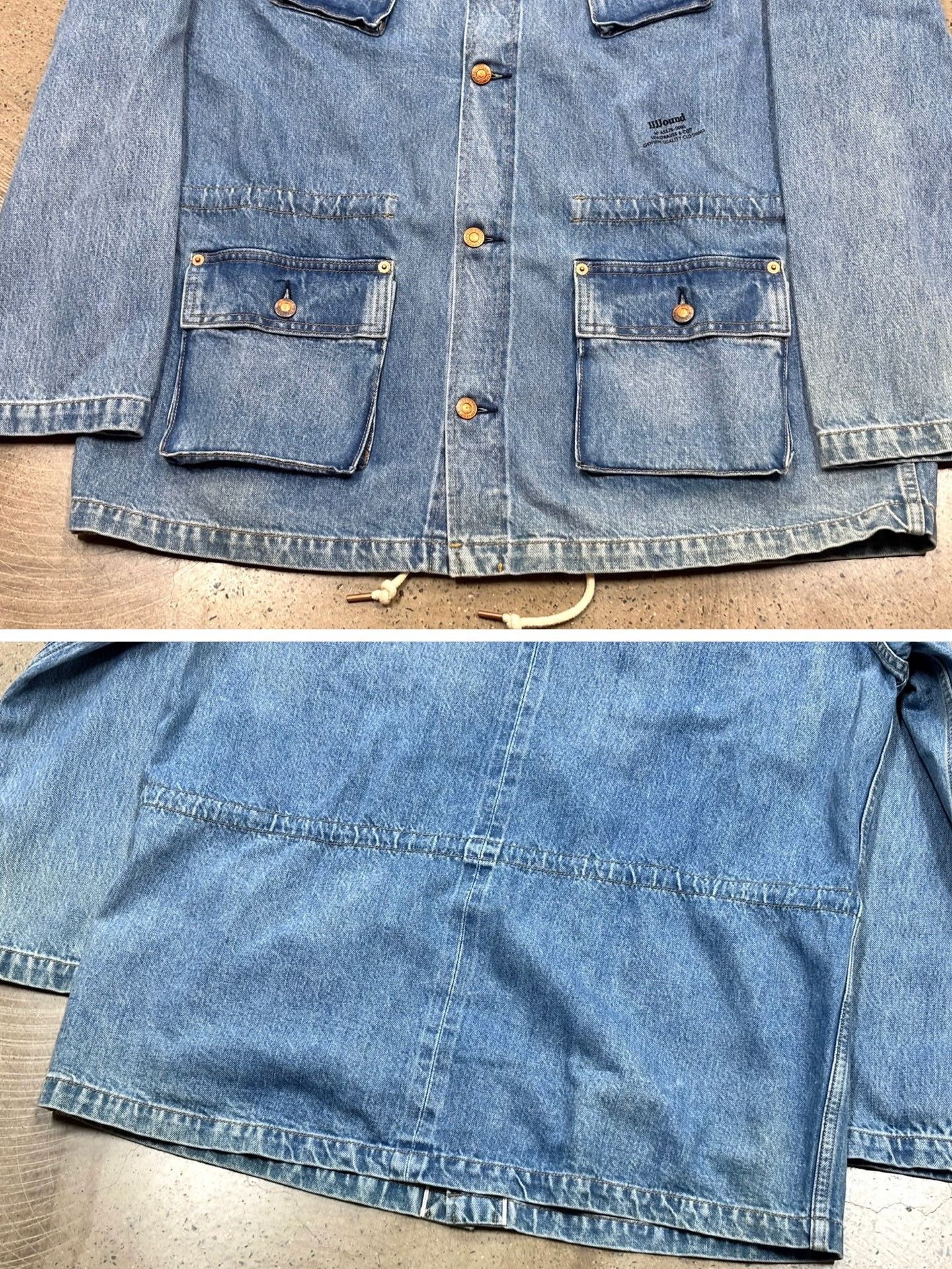 Levi's Levi's x JJJJound SS23 Denim Jacket Size US L / EU 52-54 / 3 - 6 Thumbnail