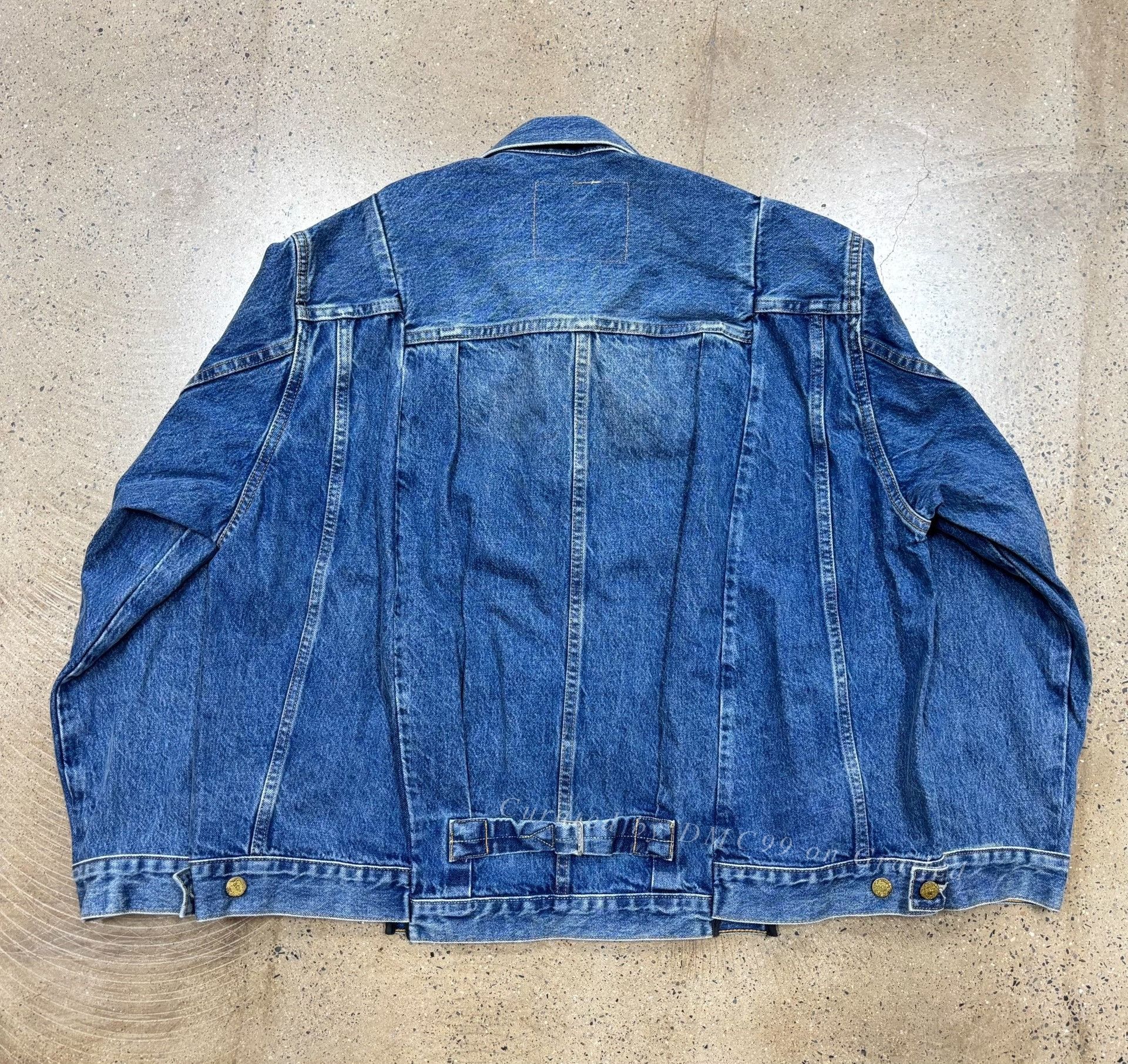 Sacai Sacai x Levi's 25SS Denim Jacket Size US M / EU 48-50 / 2 - 2 Thumbnail